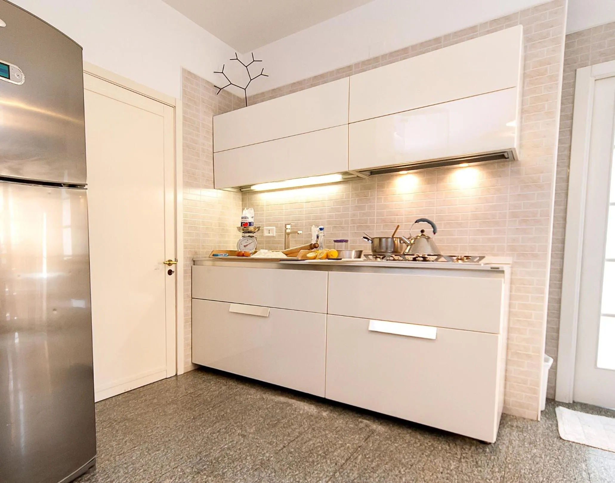 Kitchen or kitchenette in B&B Magna Grecia di Gallitelli