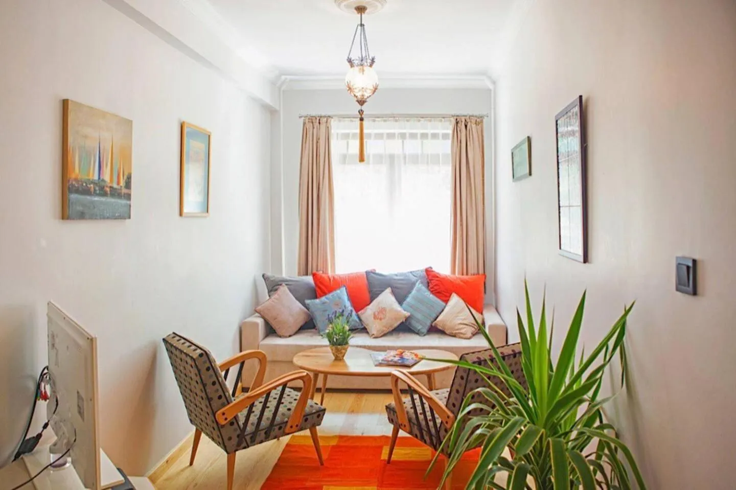 Living room in MySuite Istanbul Cihangir