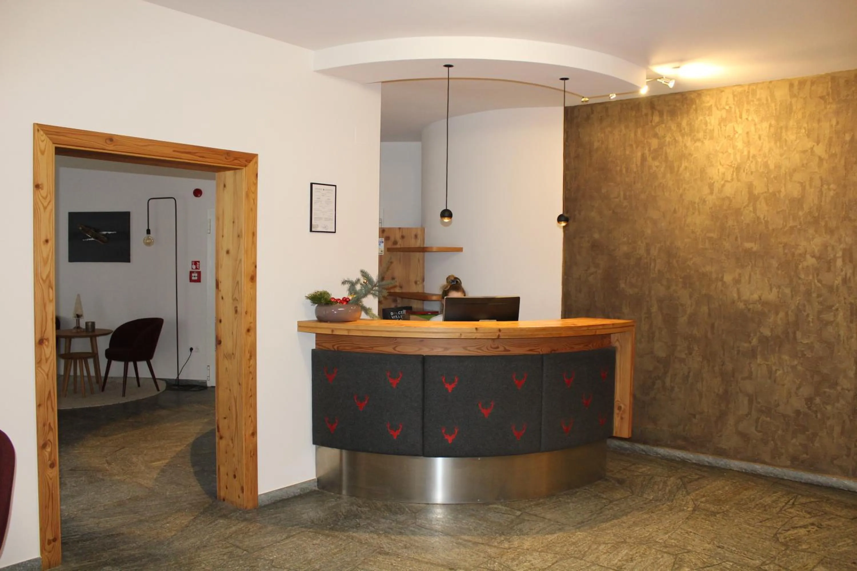 Lobby or reception in Hotel Argentum by Bergkristall