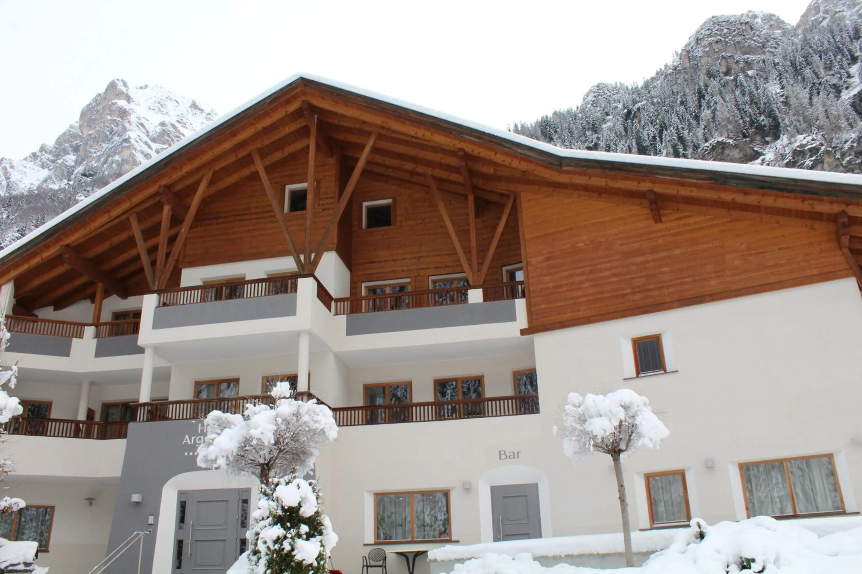 Property building in Hotel Argentum by Bergkristall