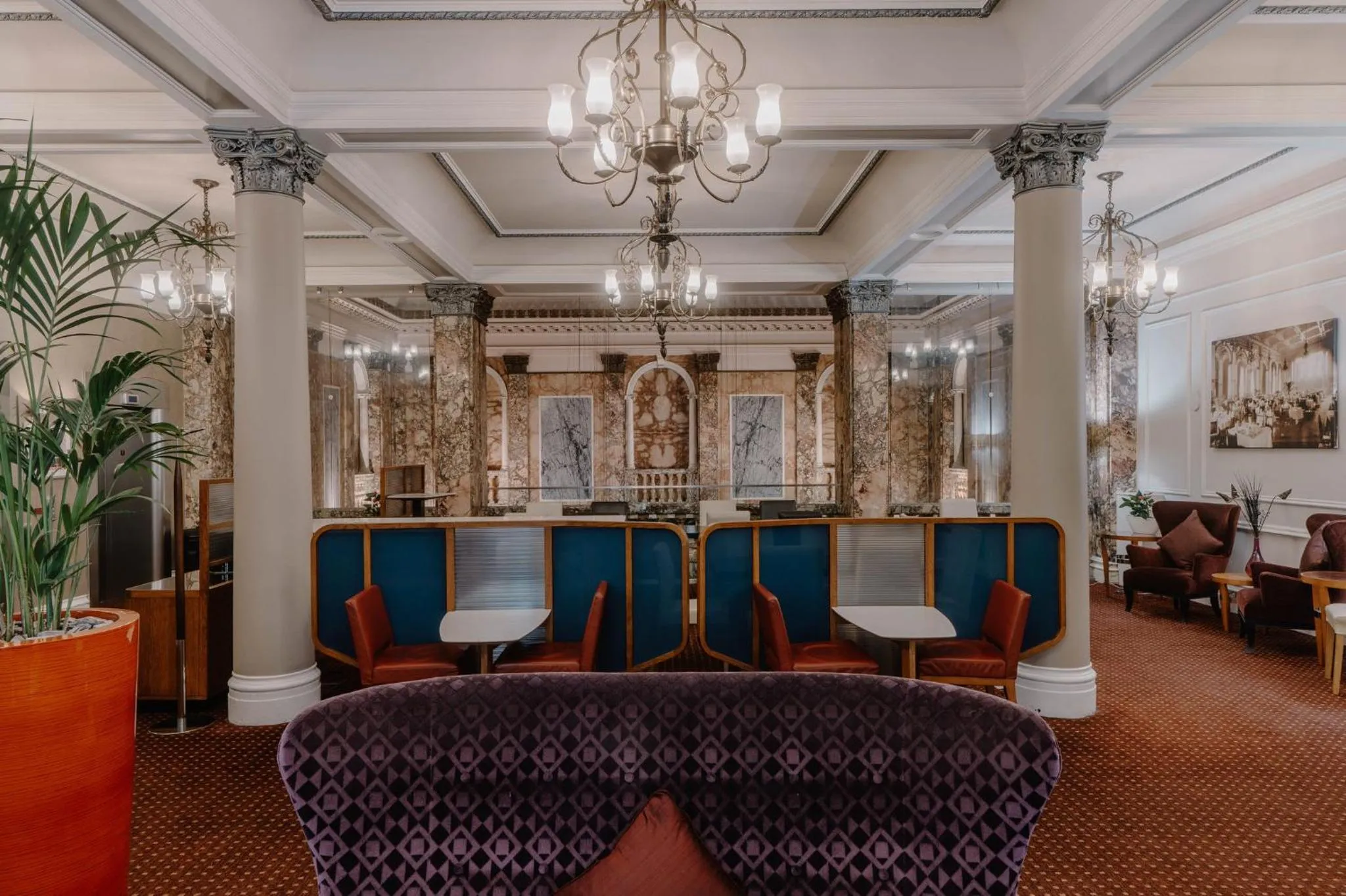 Lounge or bar in Club Quarters Hotel Trafalgar Square, London