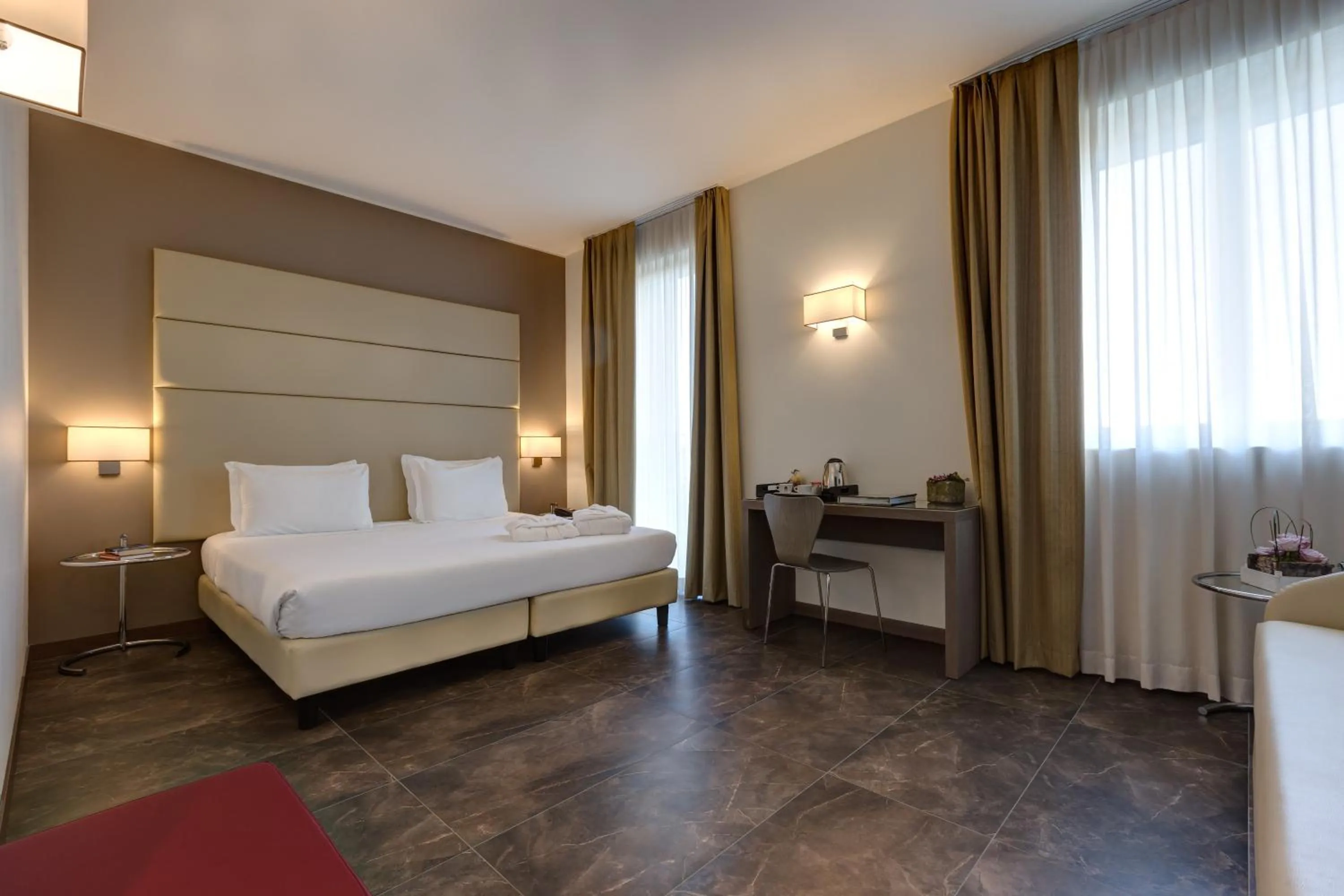 Bedroom, Bed in Klima Hotel Milano Fiere