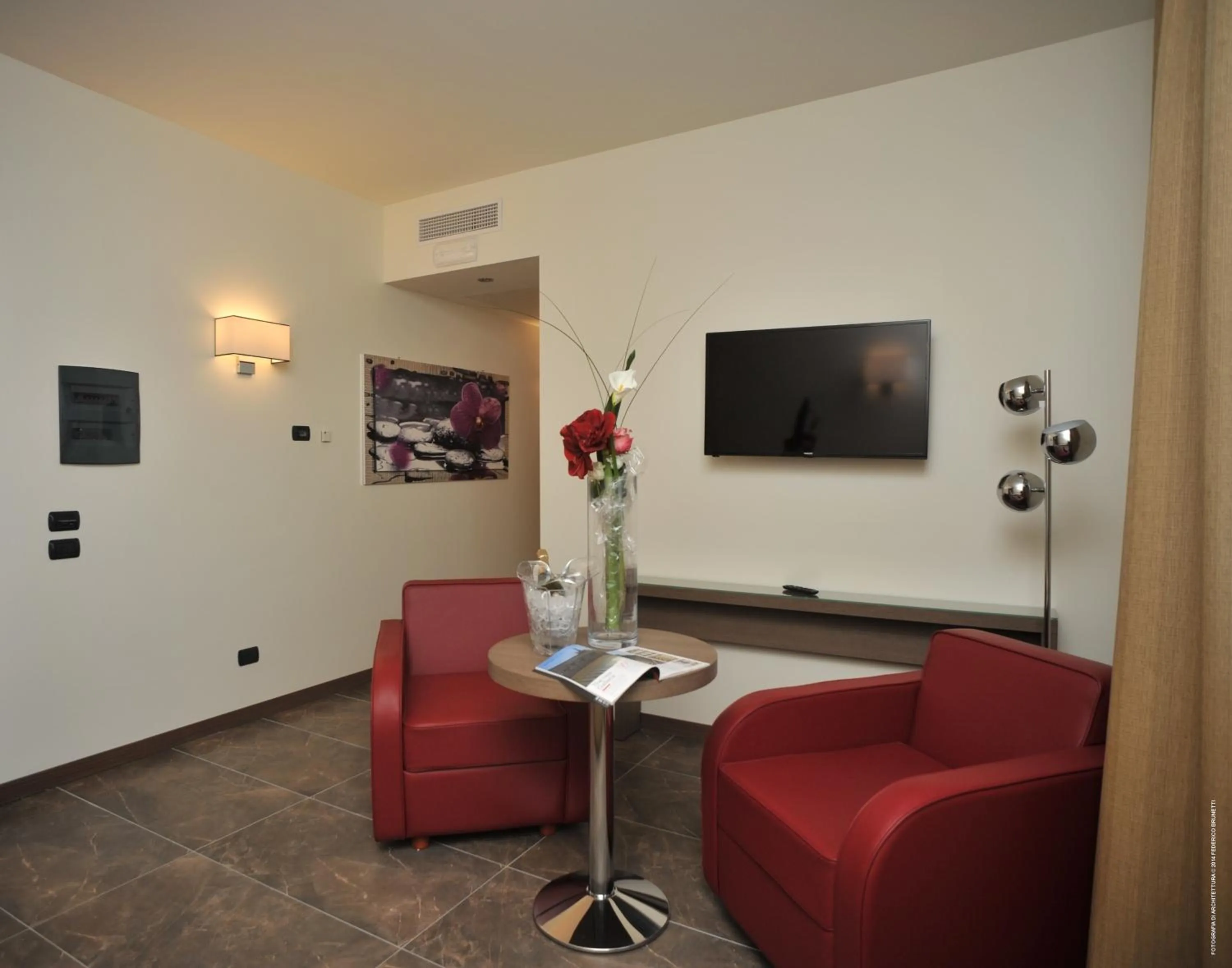 Living room in Klima Hotel Milano Fiere