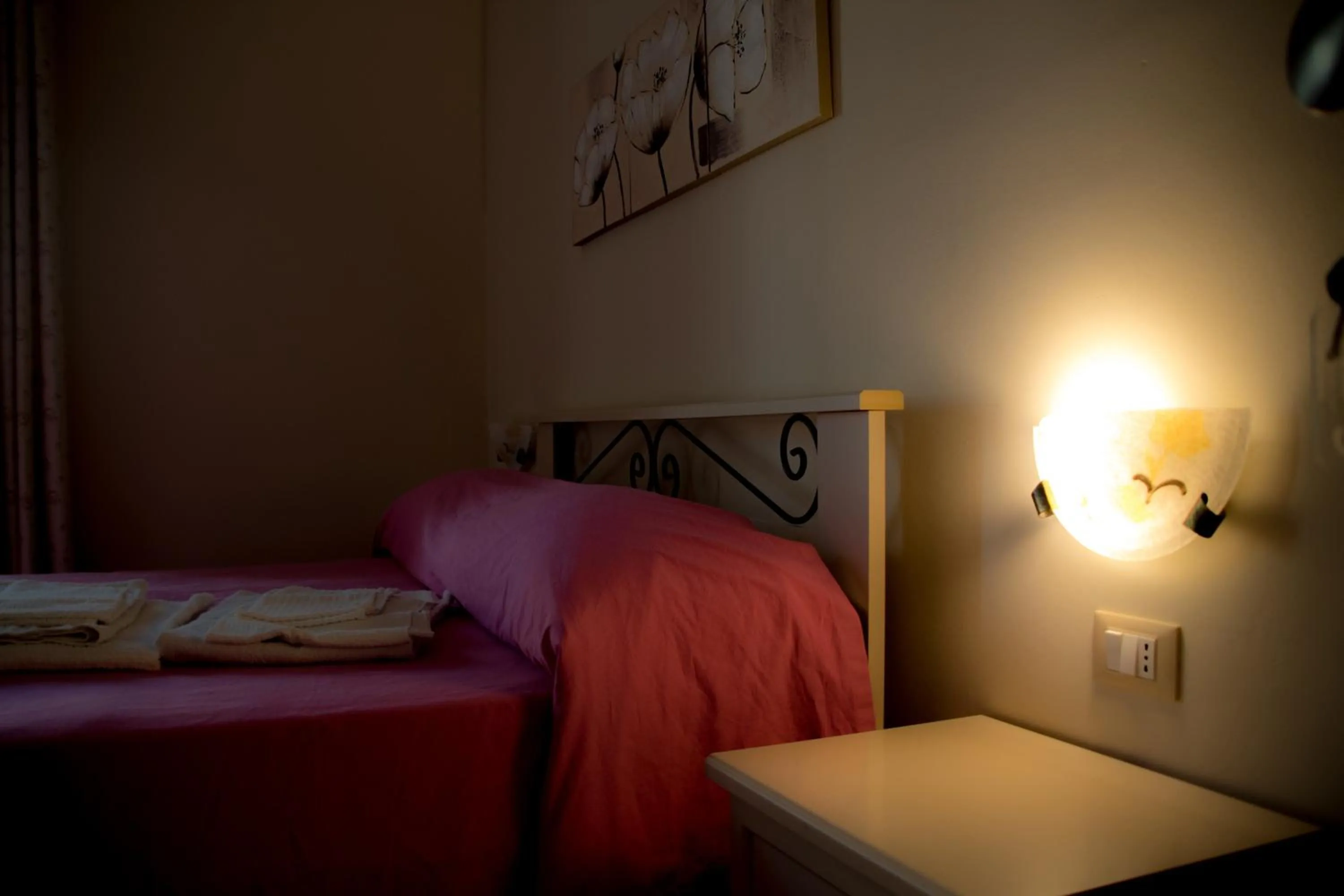 Bed in APRILE Bed and Breakfast