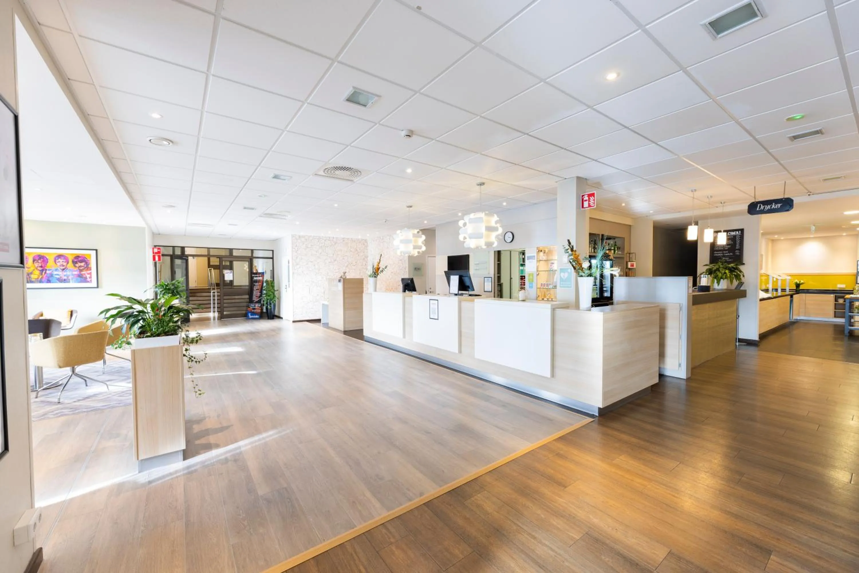 Lobby or reception in Good Morning+ Nyköping