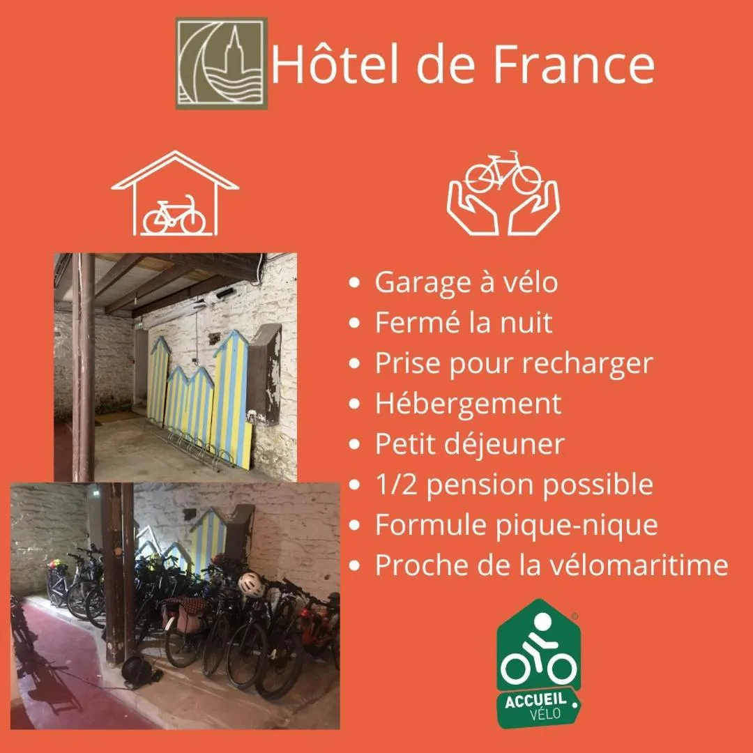 Cycling in Hôtel de France