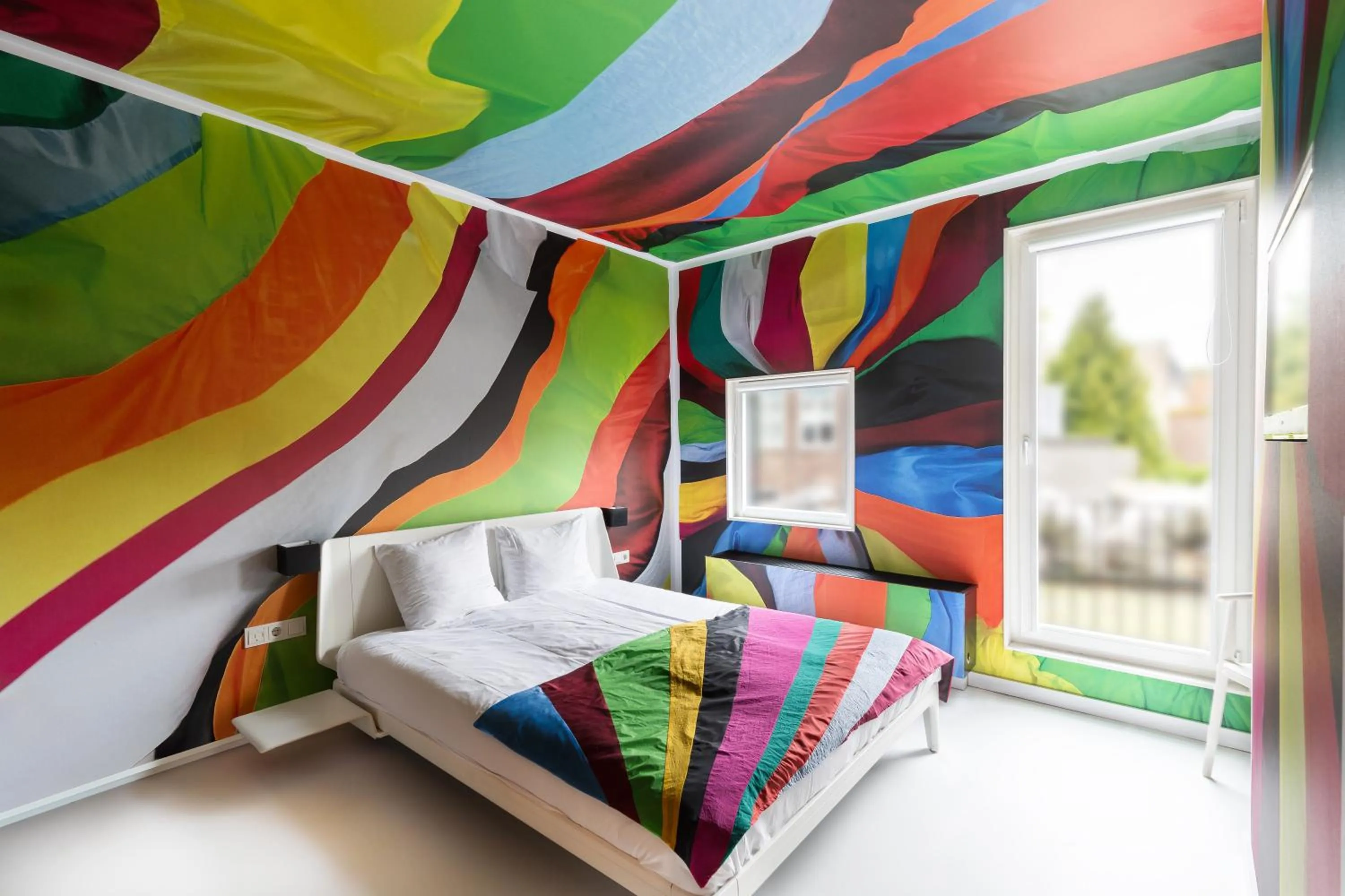 Bedroom, Bed in Design Hotel Modez