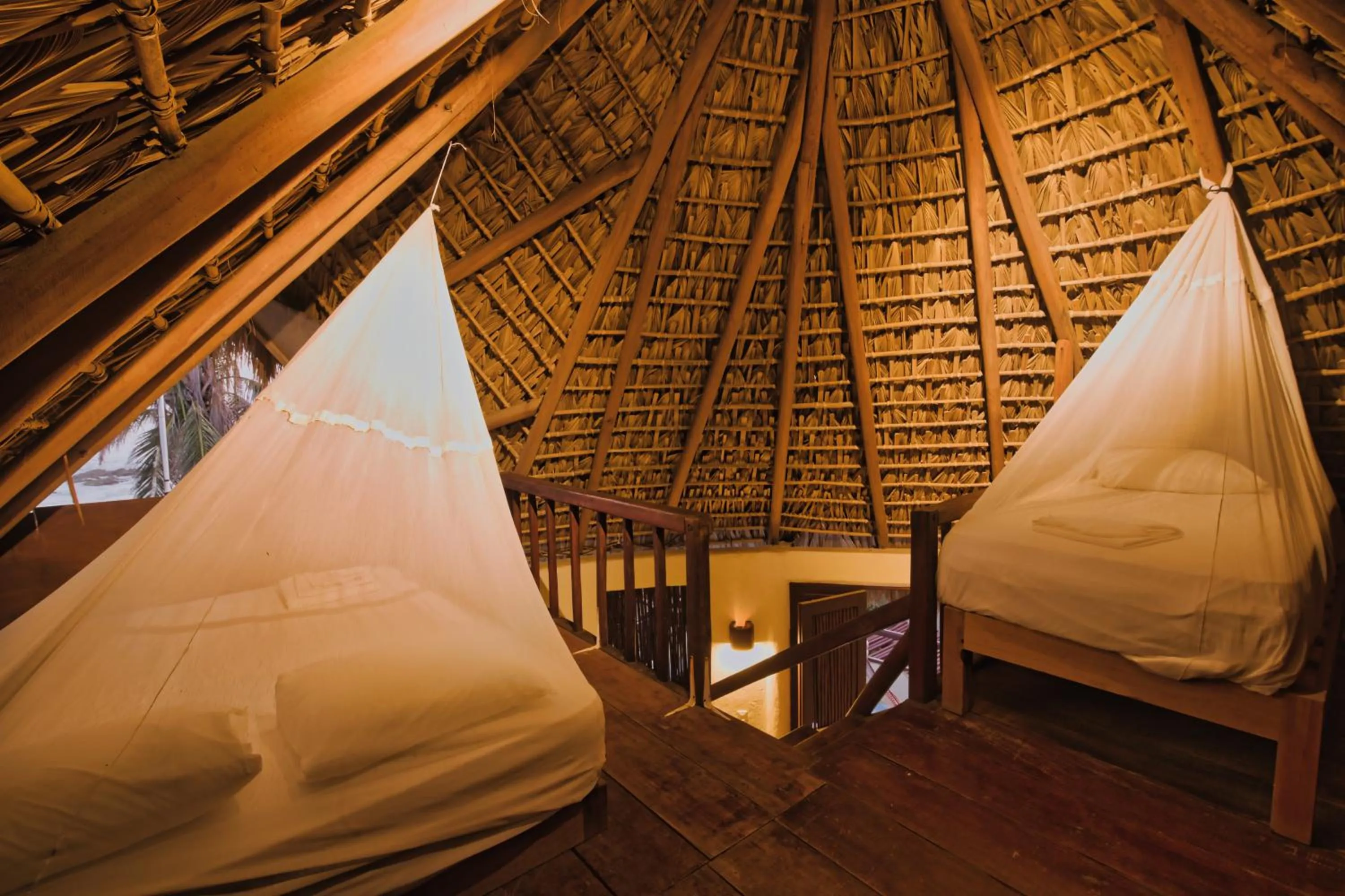 Bed in Cabañas Punta Placer