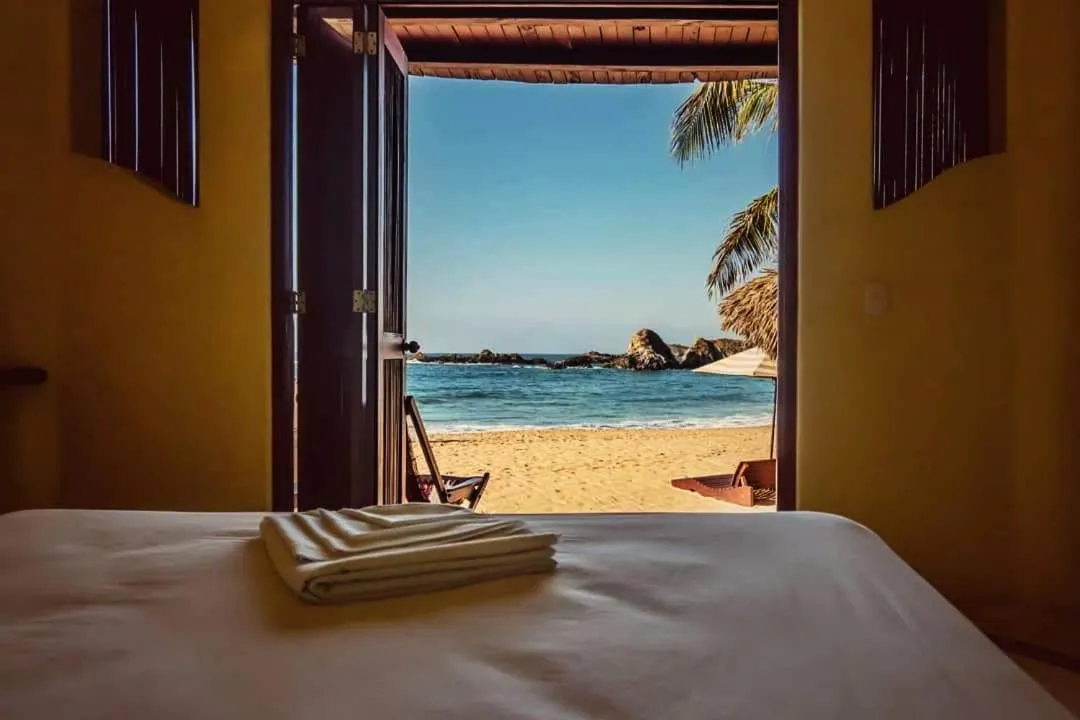 Bed in Cabañas Punta Placer