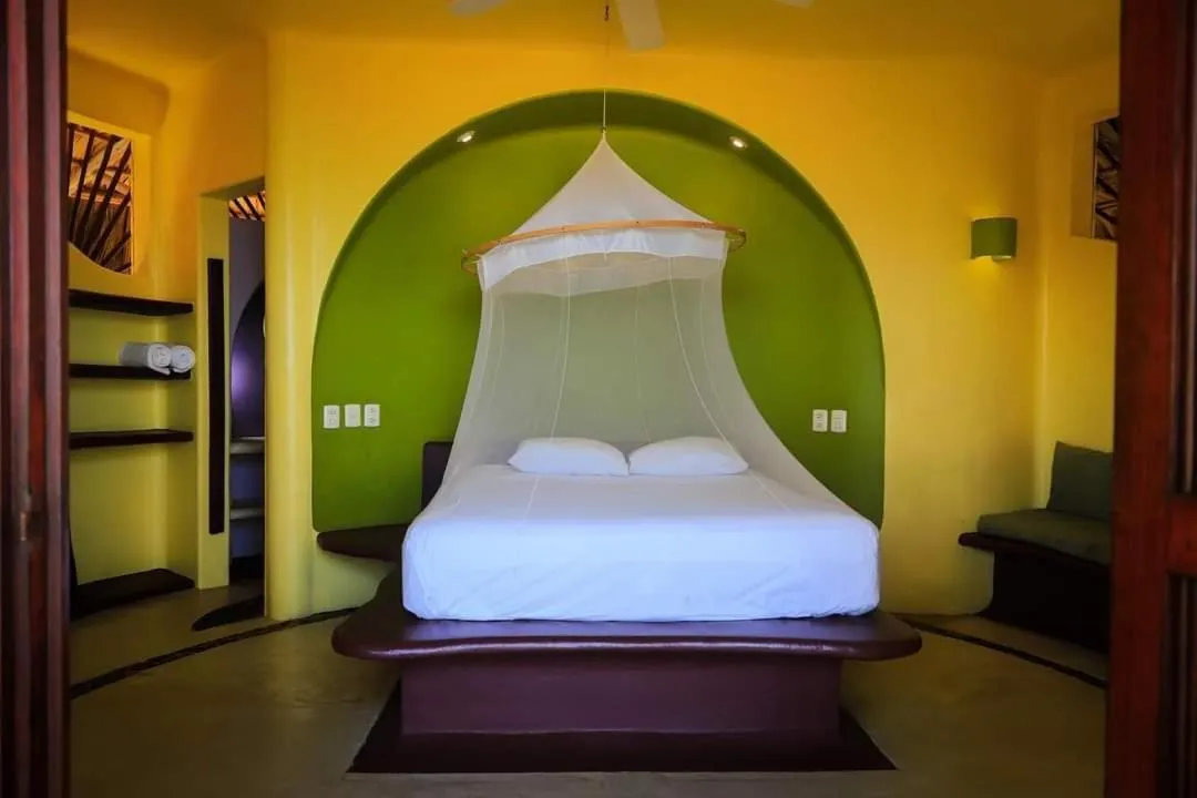 Bed in Cabañas Punta Placer