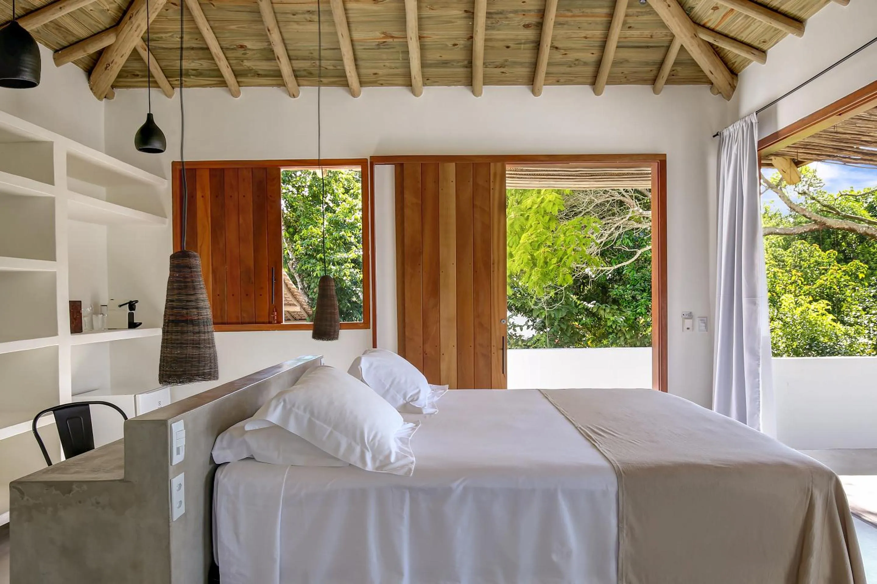 Bedroom, Bed in Pousada Seis e Meia