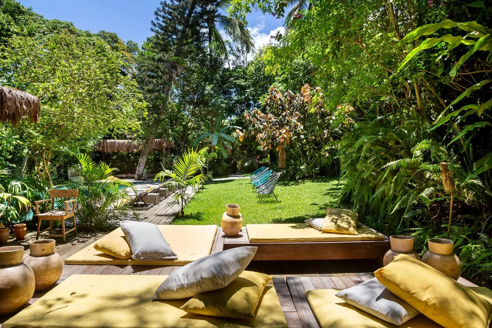 Garden in Pousada Seis e Meia