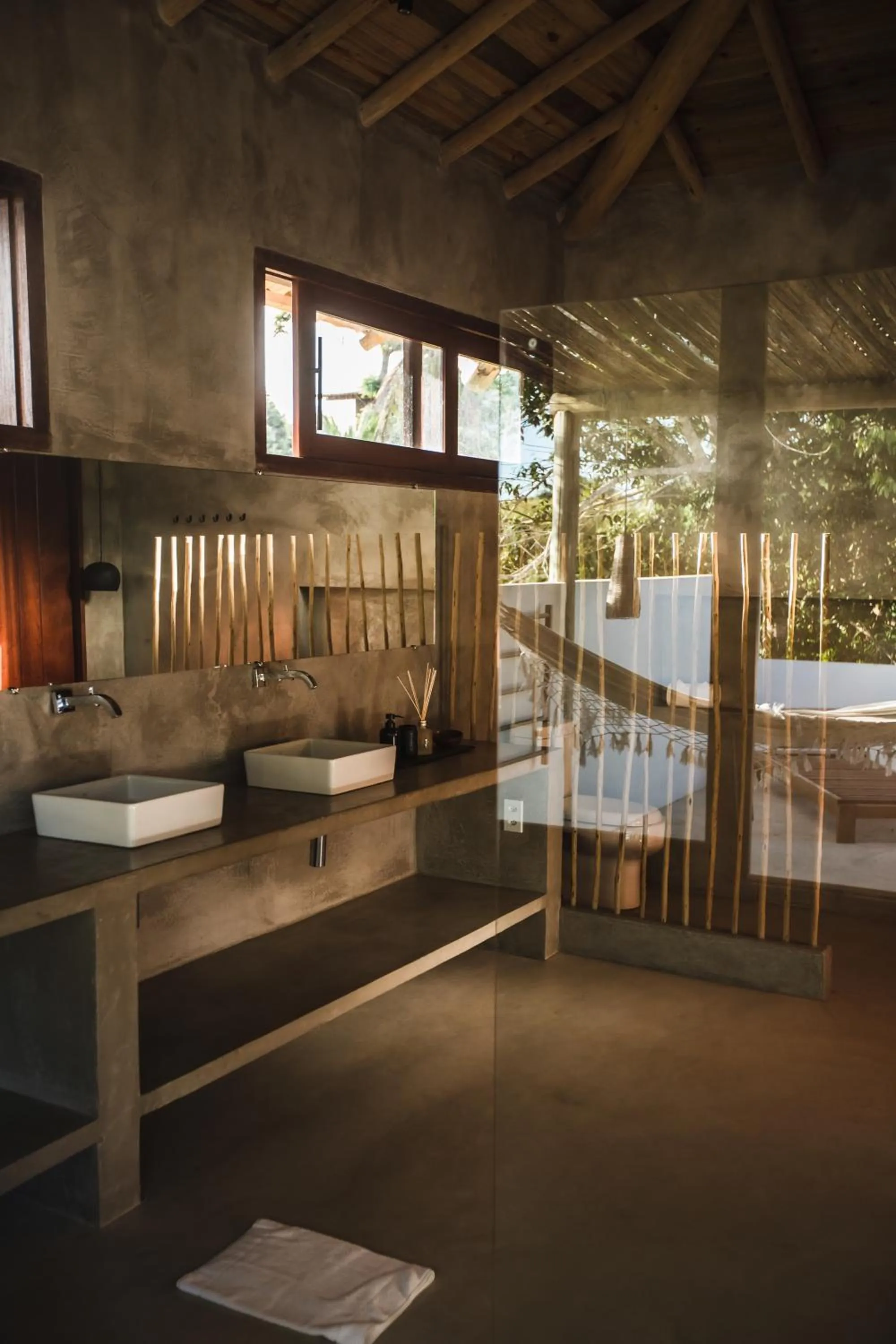 Bathroom in Pousada Seis e Meia