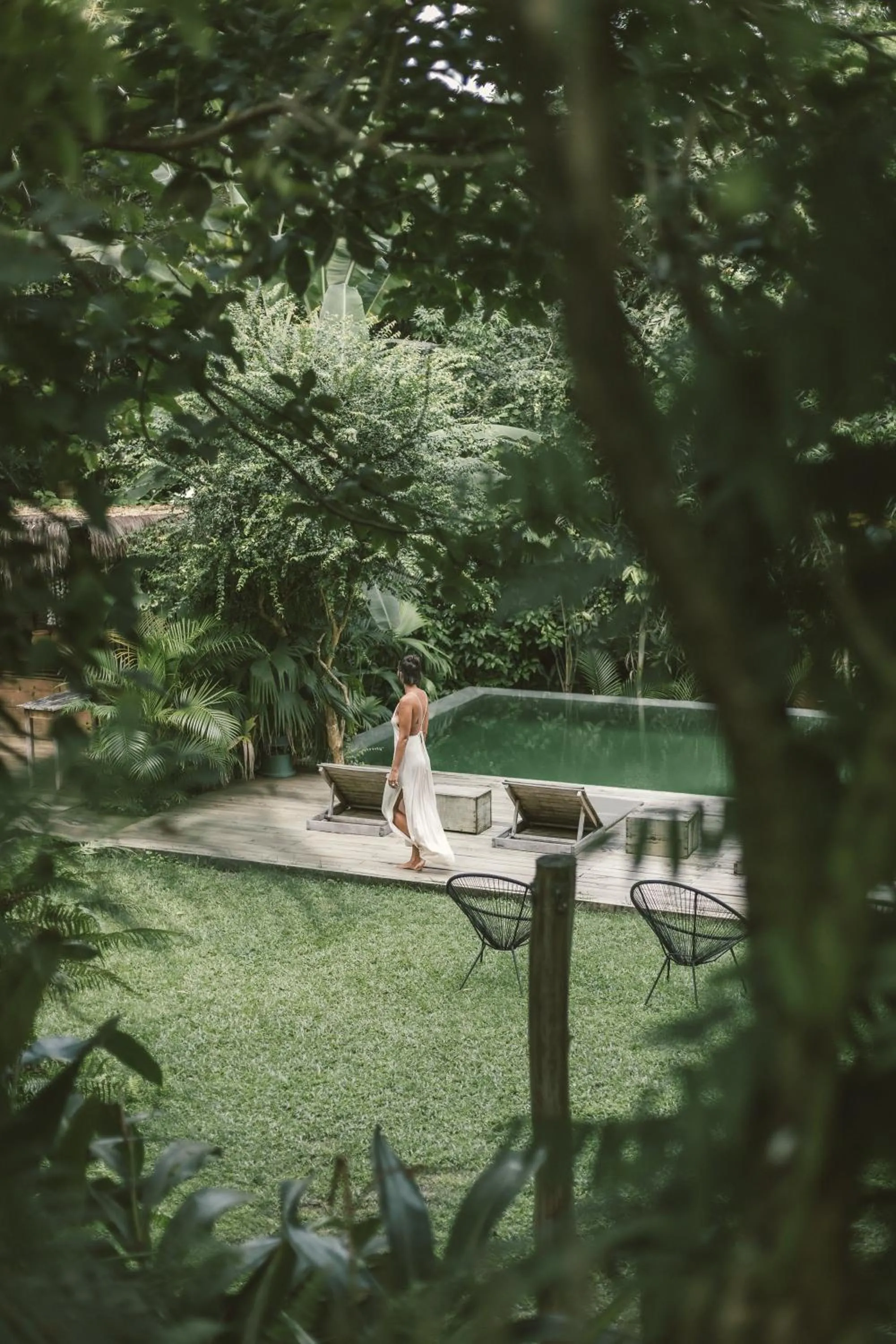 Swimming pool in Pousada Seis e Meia