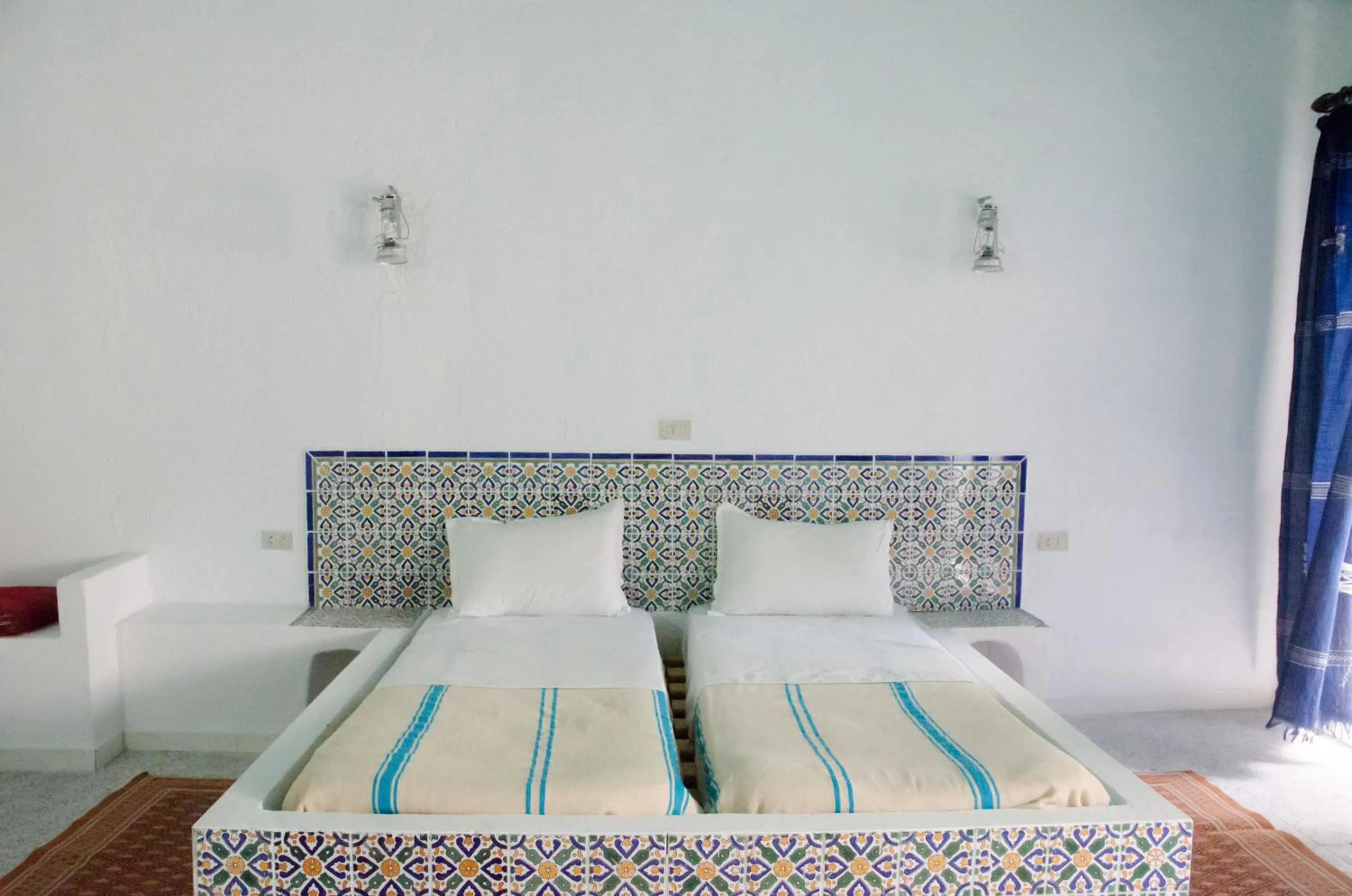 Bed in Hôtel Djerba Erriadh