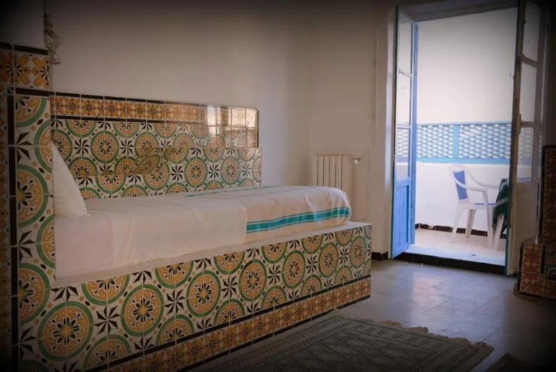 Bed in Hôtel Djerba Erriadh
