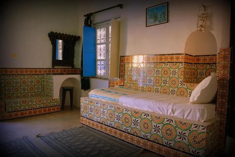 Bed in Hôtel Djerba Erriadh