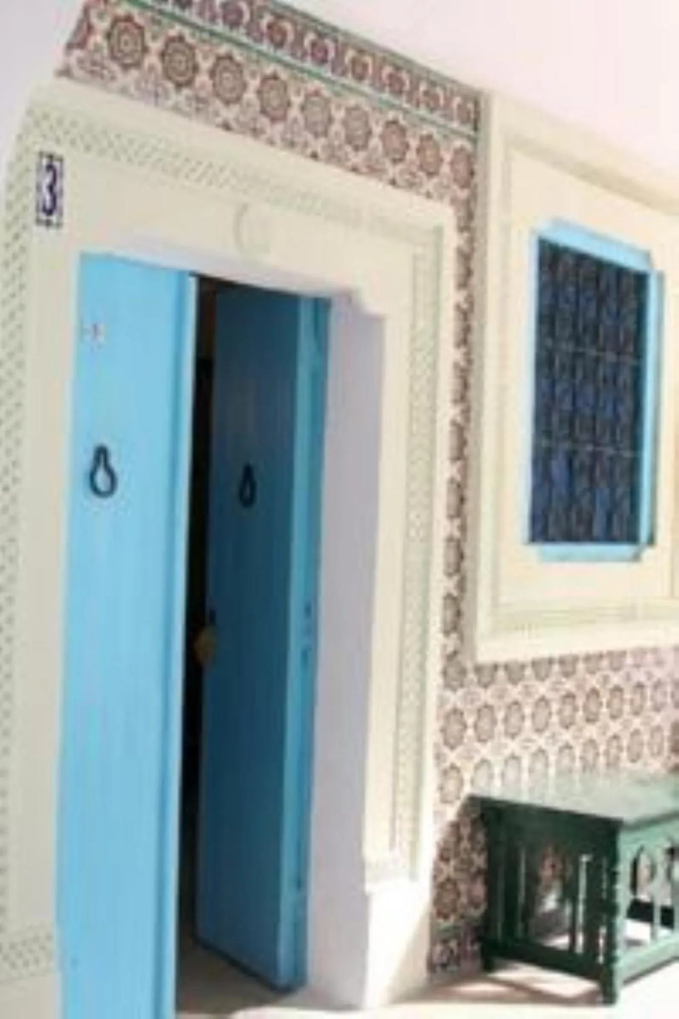 Decorative detail in Hôtel Djerba Erriadh