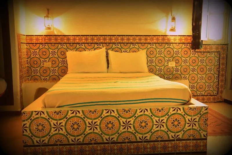 Bed in Hôtel Djerba Erriadh