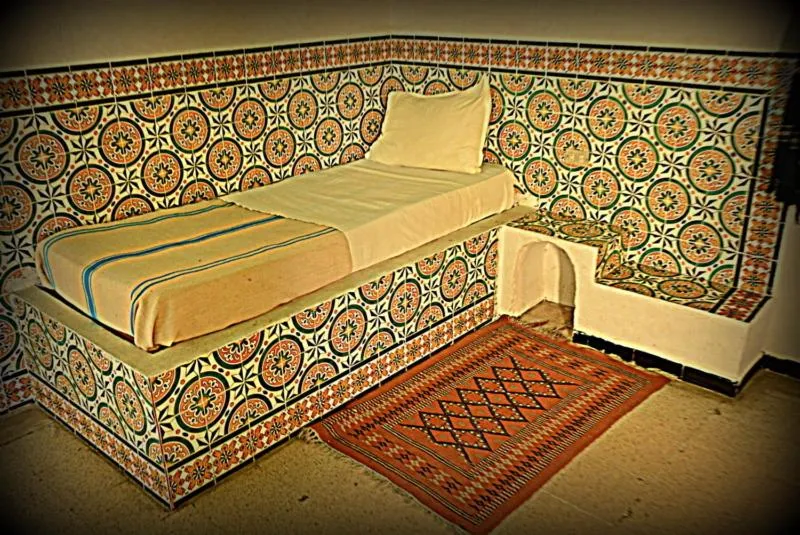 Bed in Hôtel Djerba Erriadh