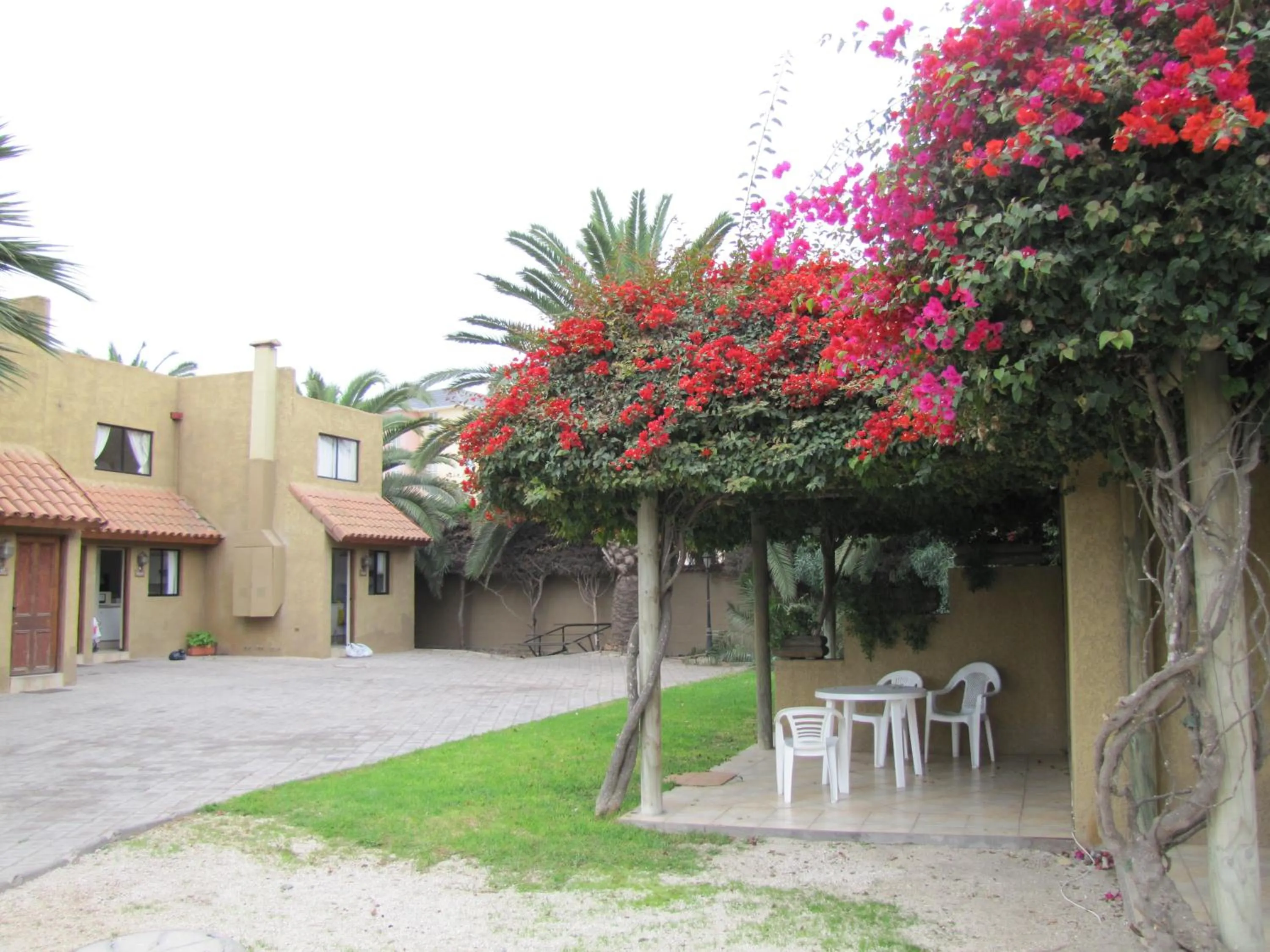 Patio in Apart Hotel Gran Pacifico