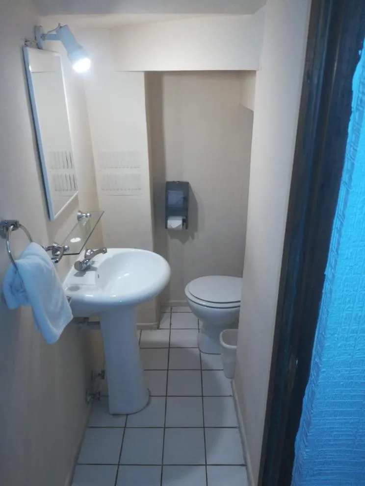 Bathroom in Apart Hotel Gran Pacifico