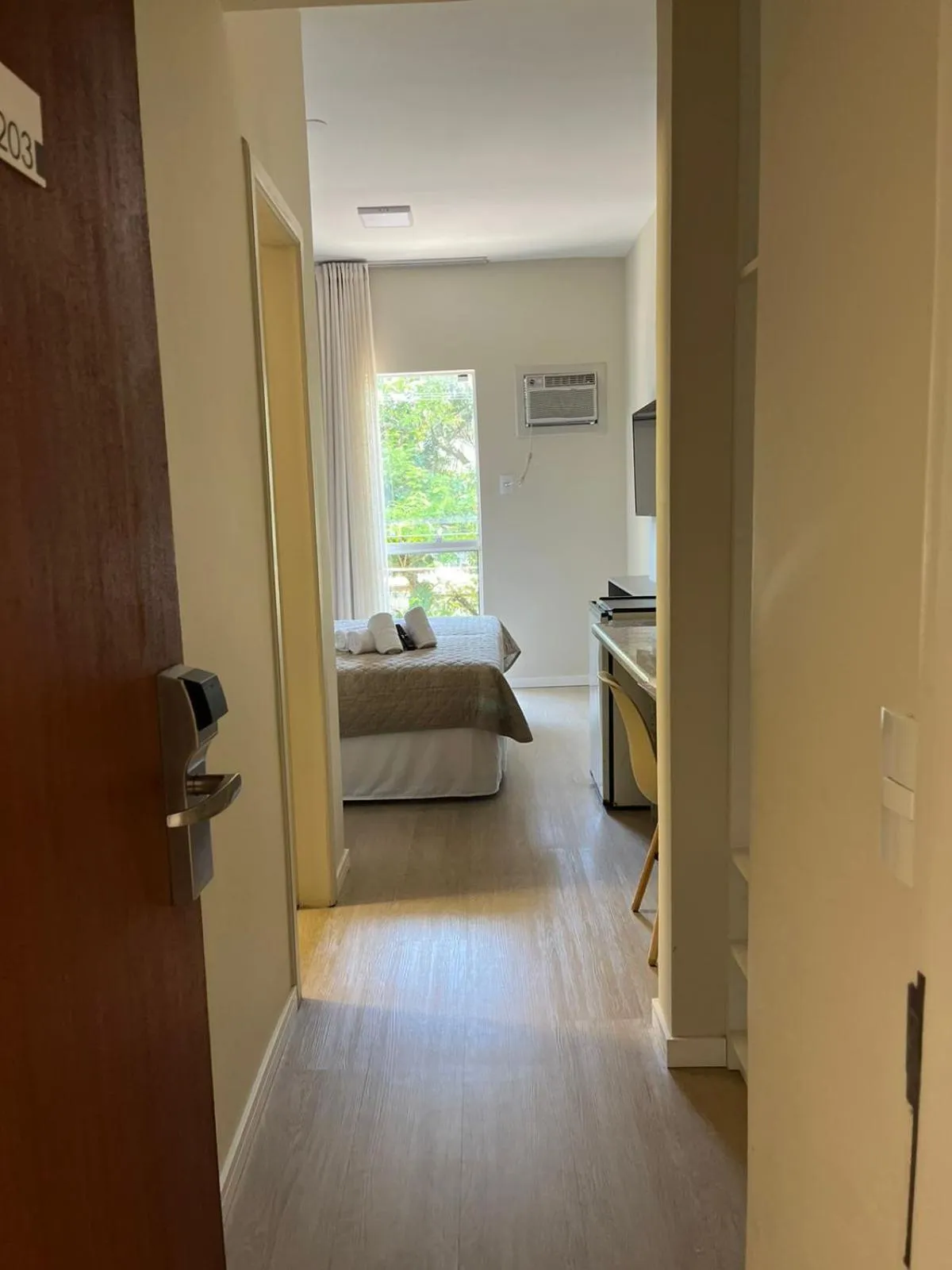 Bed in Caravaggio Praia Hotel