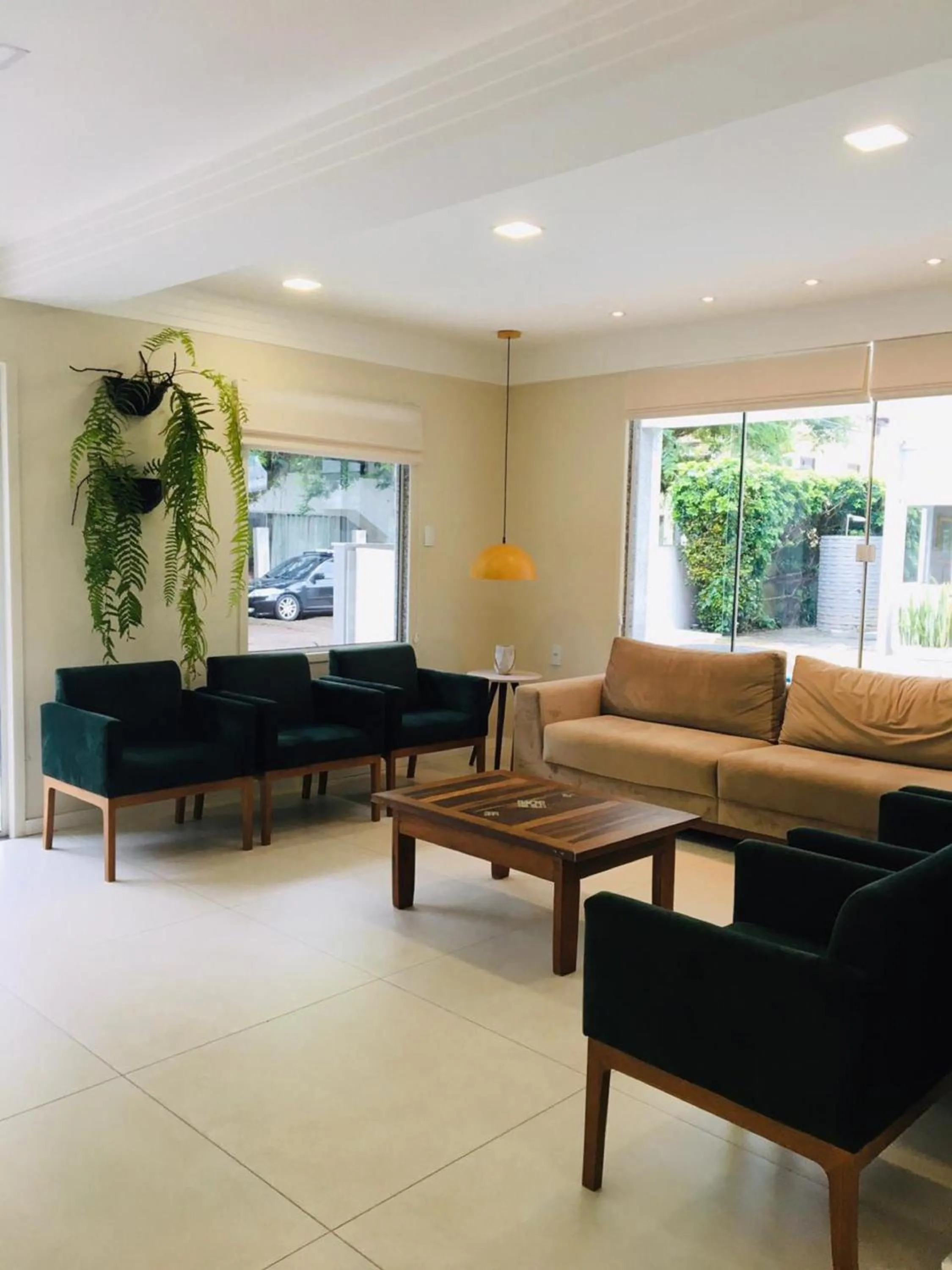 Lobby or reception in Caravaggio Praia Hotel