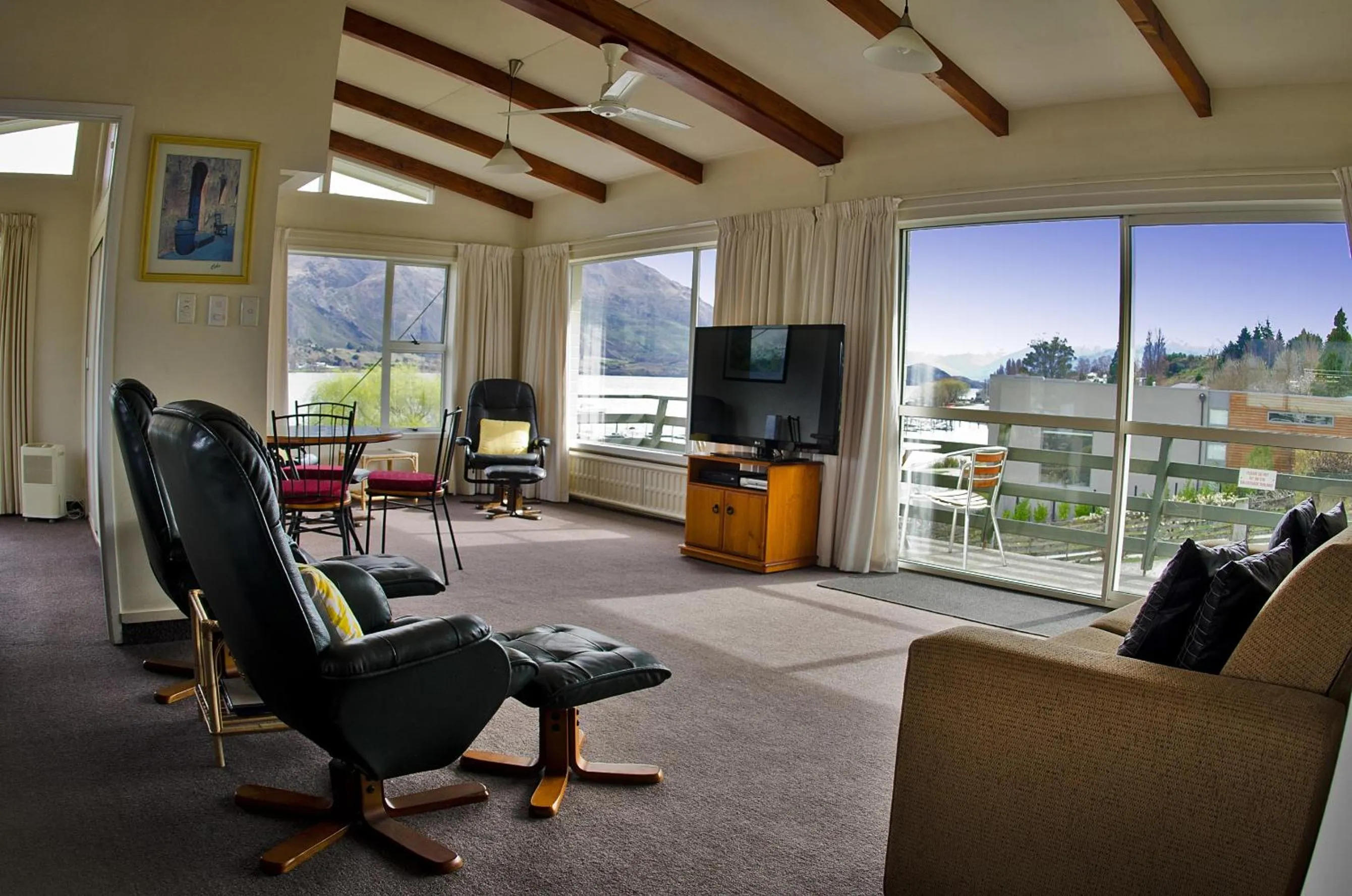 Living room in Panorama Court
