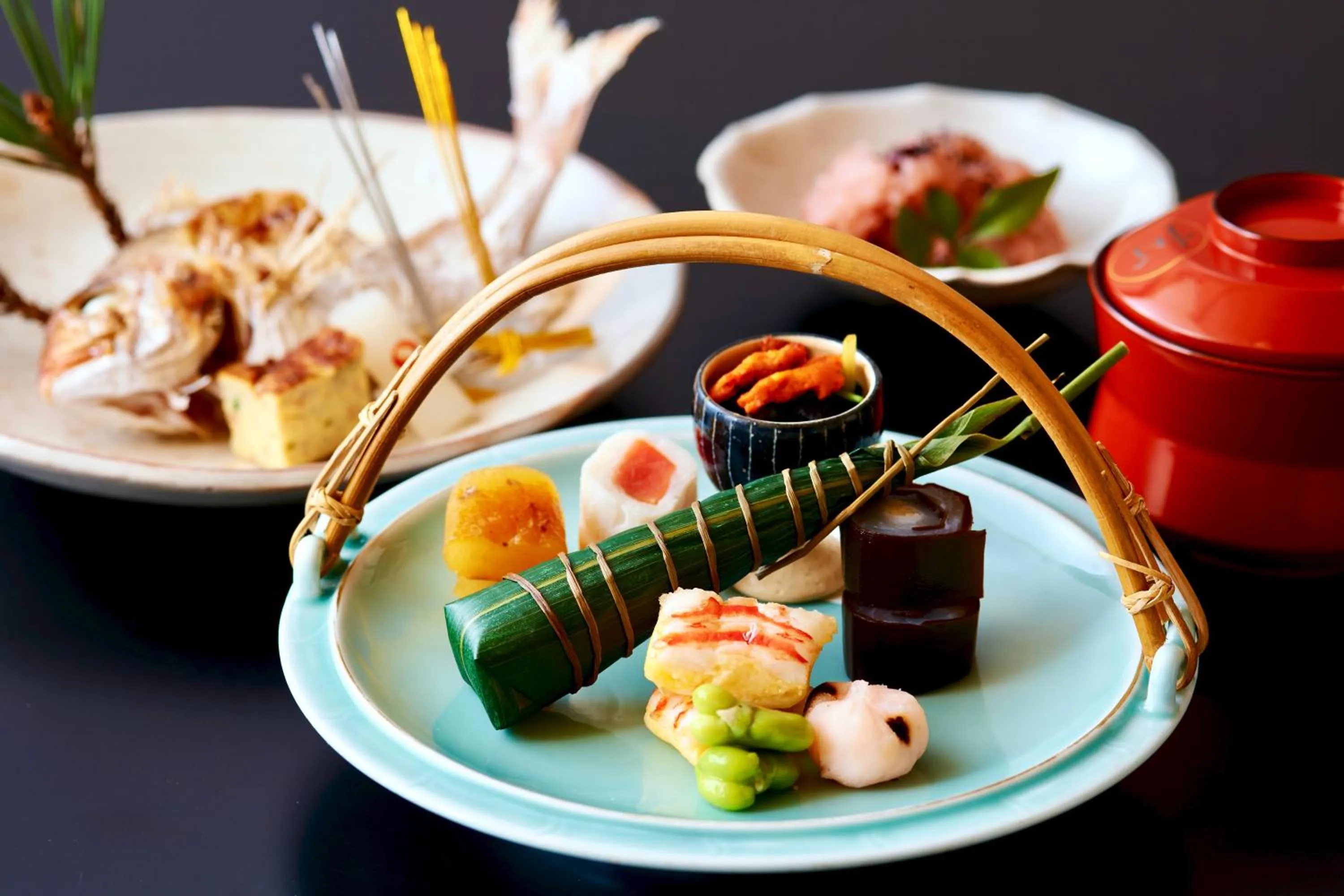 Food close-up in Genmyoan