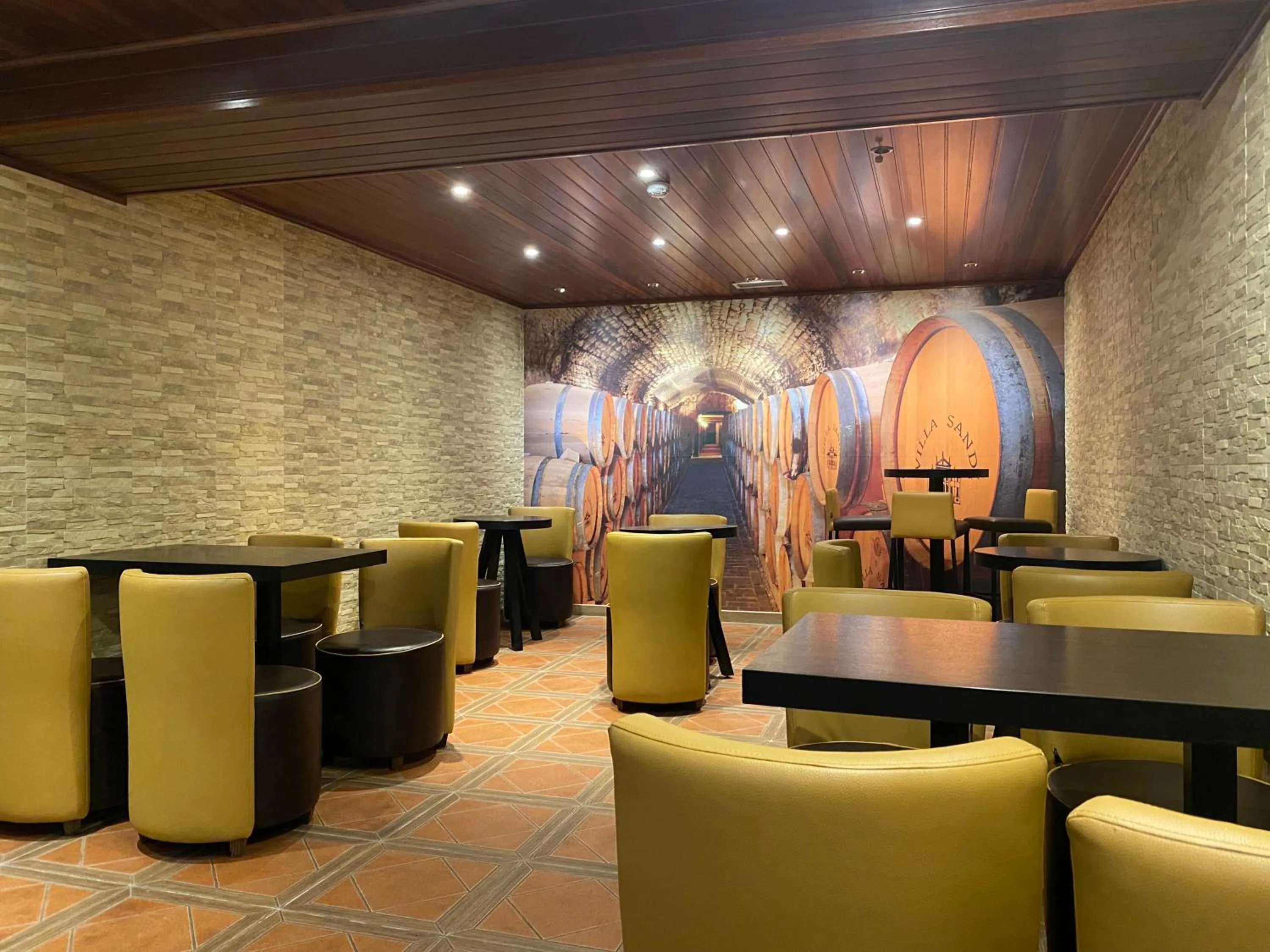 Seating area in Hotel Oceano