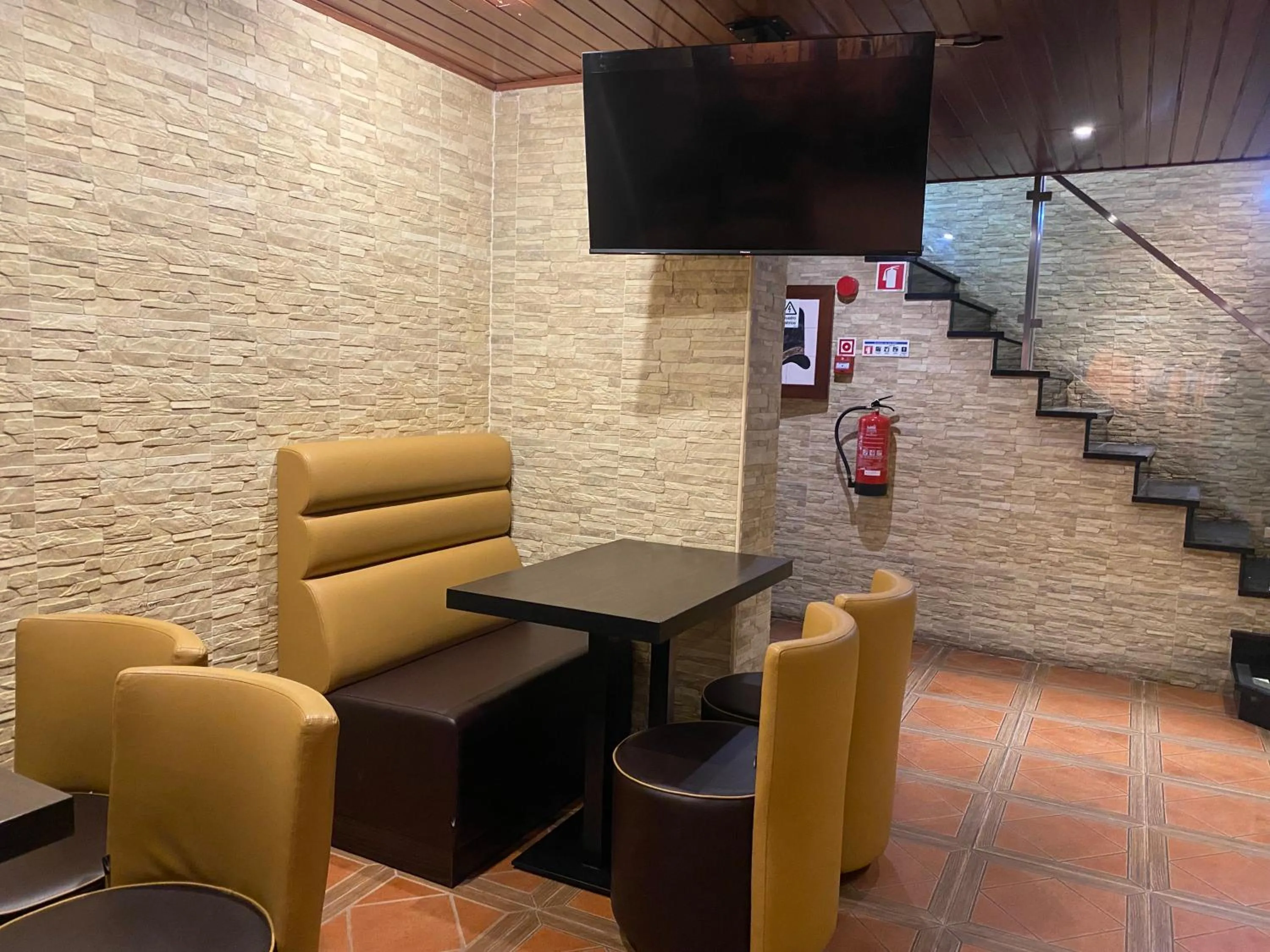 Seating area in Hotel Oceano