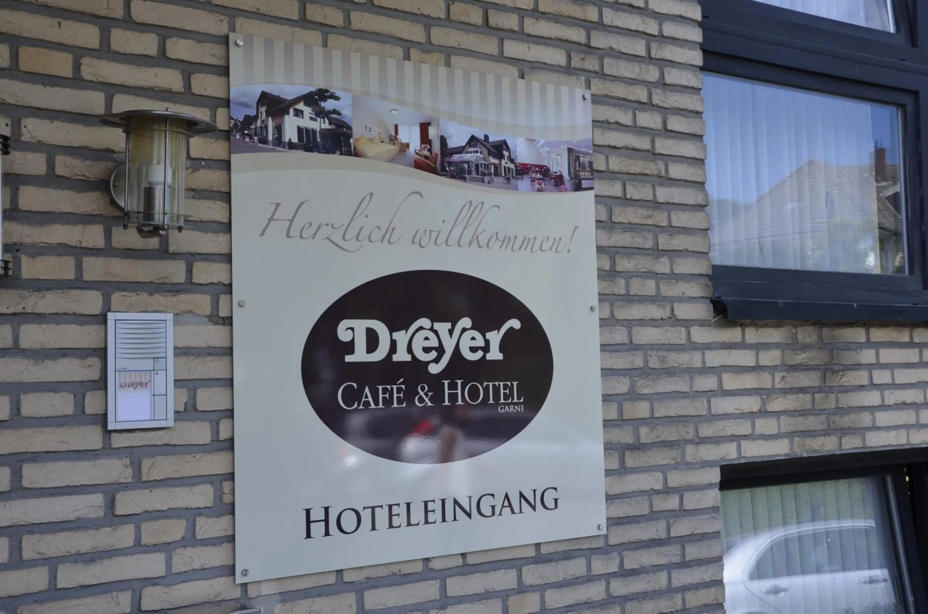 Property logo or sign in Hotel Dreyer Garni