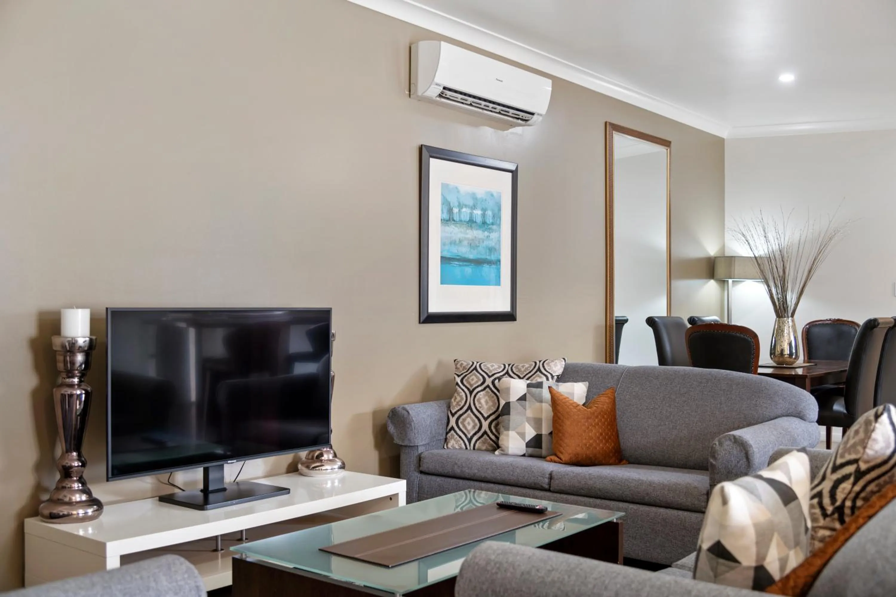 Seating area in 53 on Victoria