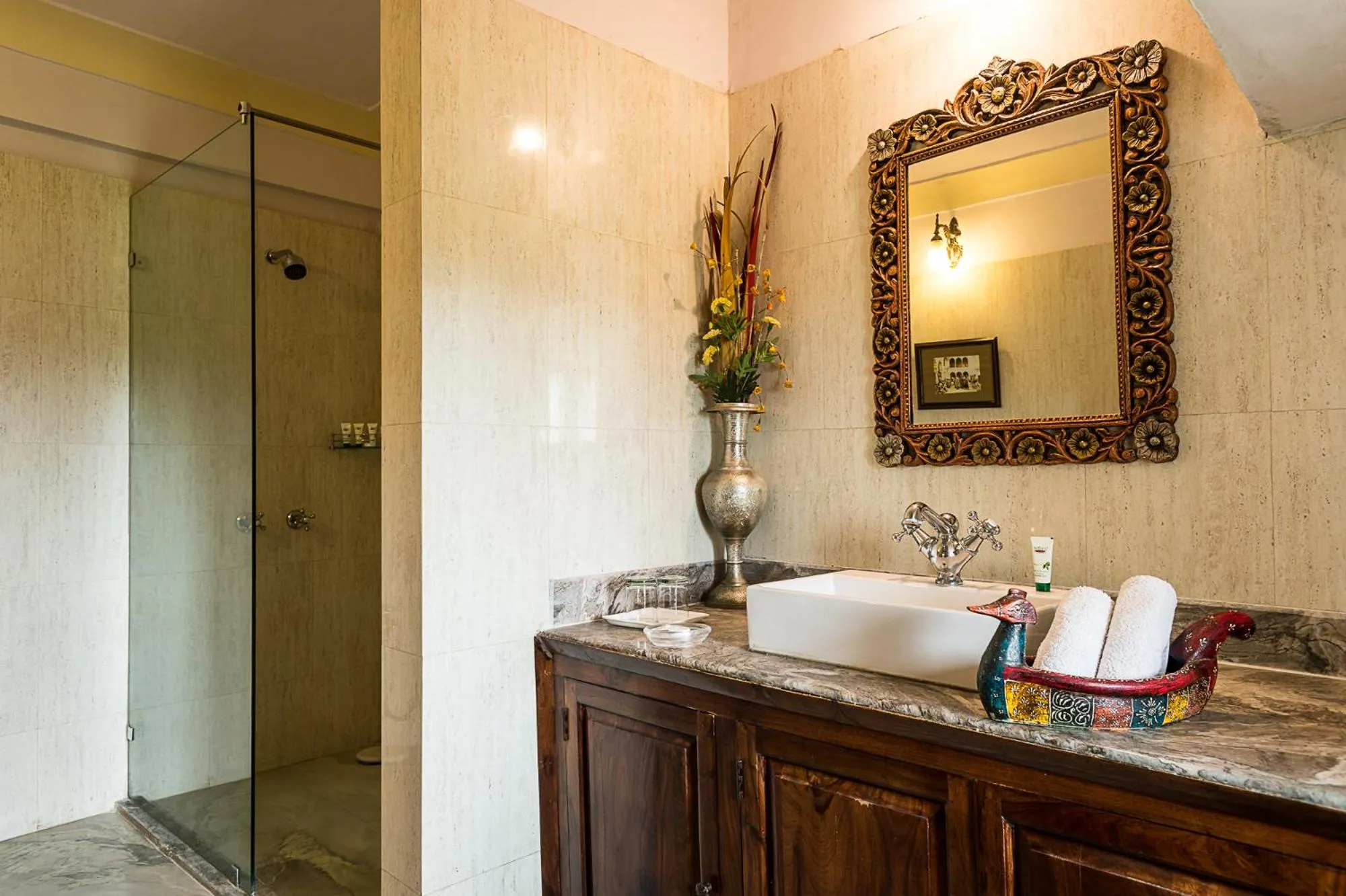 Bathroom in Fort Barli - A 16th Century Castle