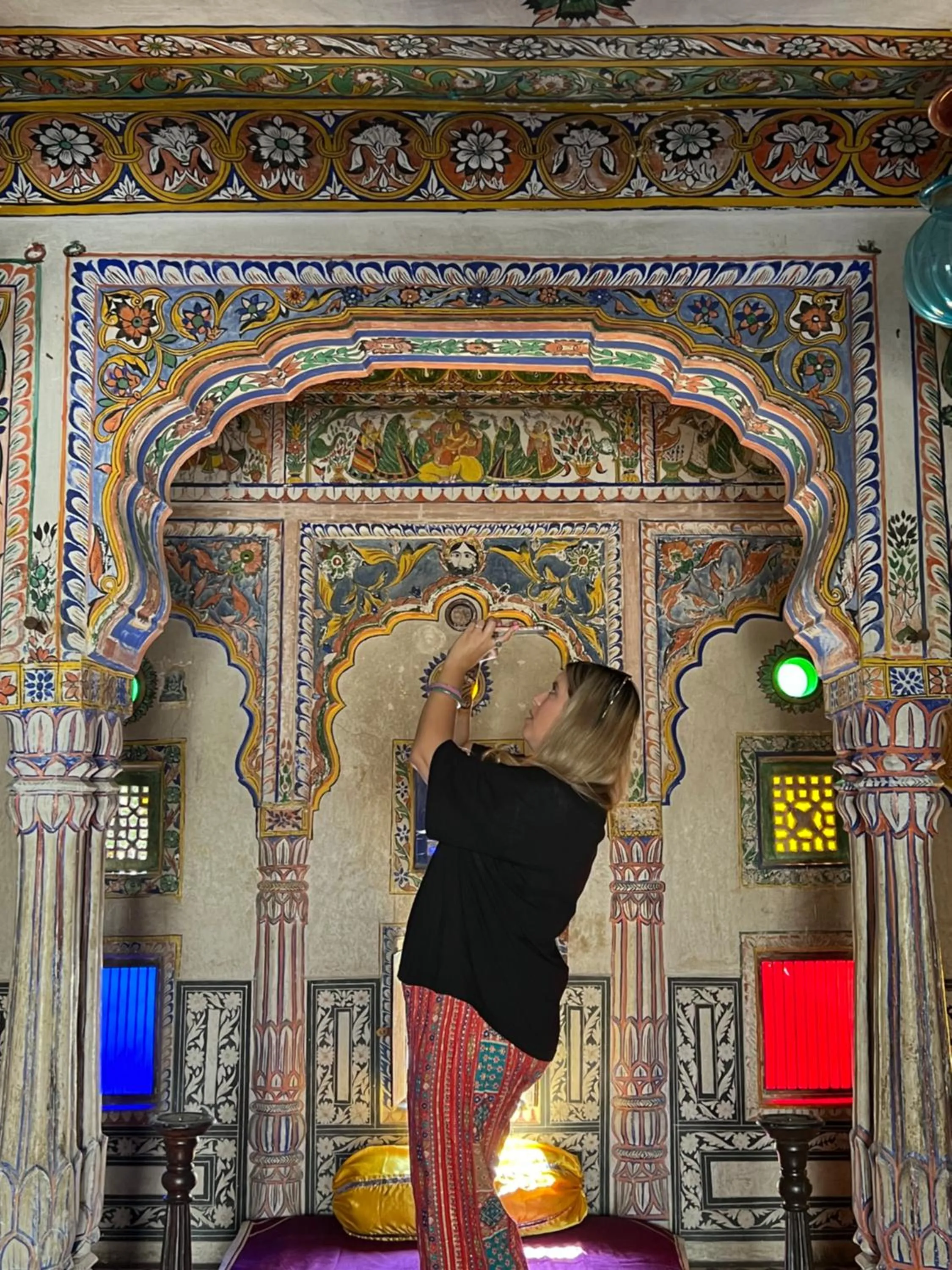 Decorative detail in Fort Barli - A 16th Century Castle