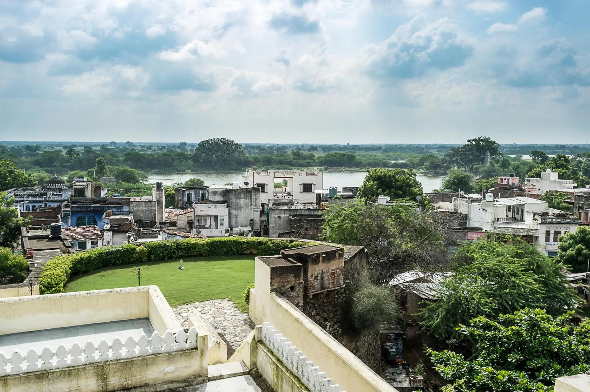 Lake view in Fort Barli - A 16th Century Castle