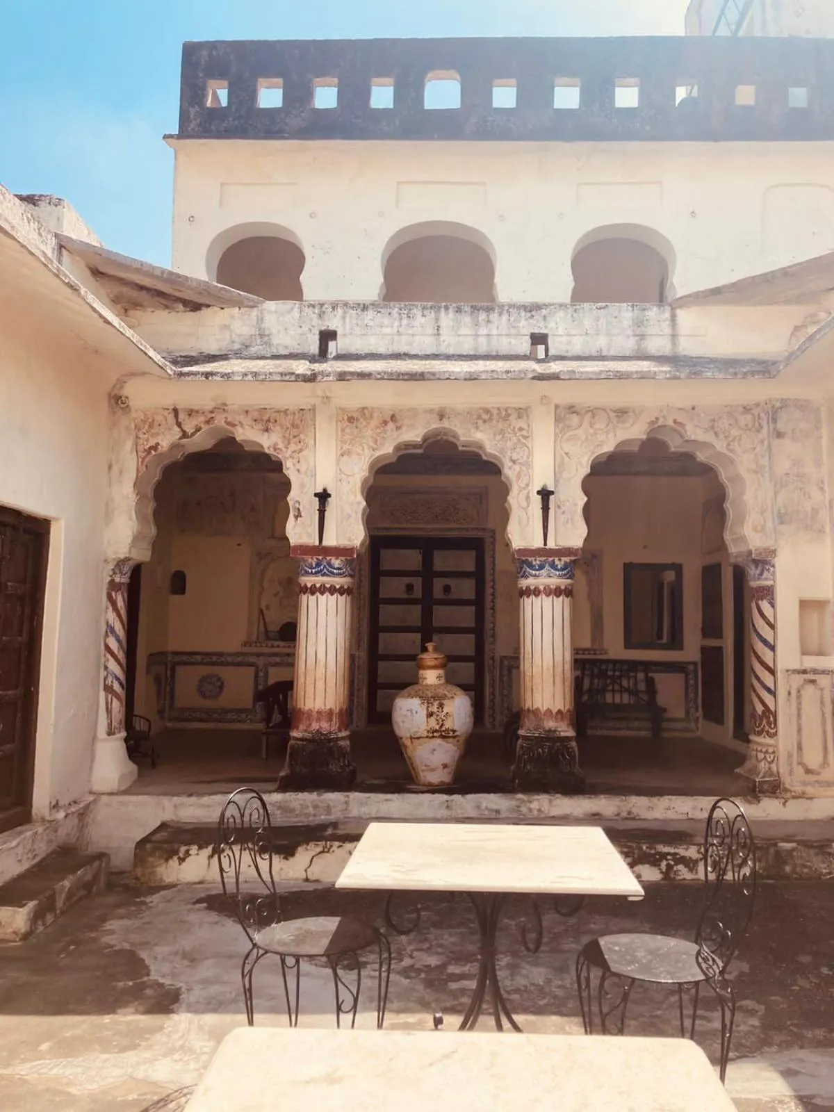 Decorative detail in Fort Barli - A 16th Century Castle