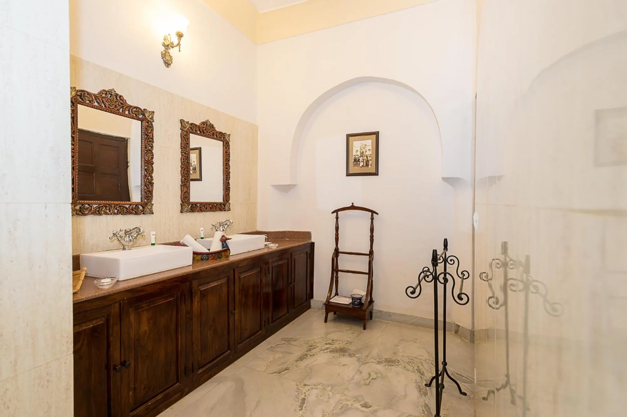 Bathroom in Fort Barli - A 16th Century Castle