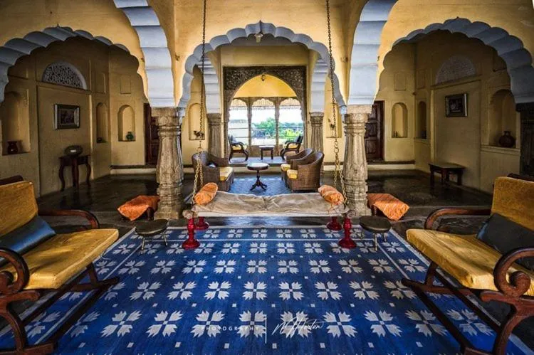 Communal lounge/ TV room in Fort Barli - A 16th Century Castle