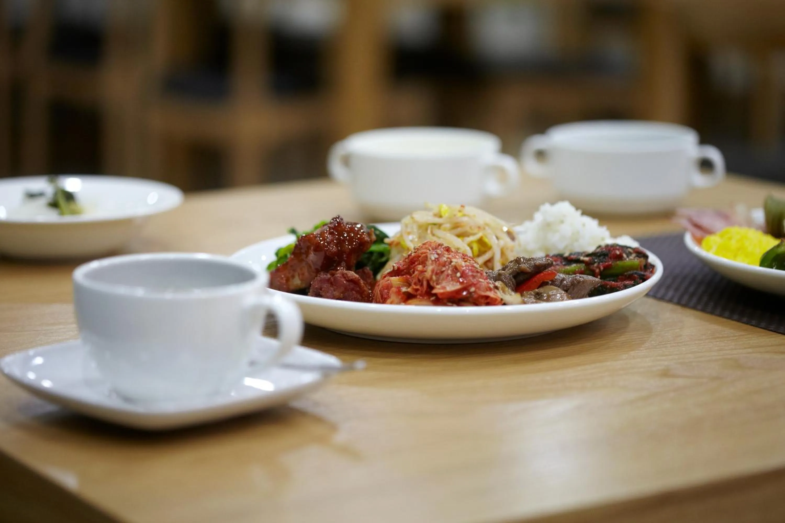Breakfast in Benikea Hotel Yeosu