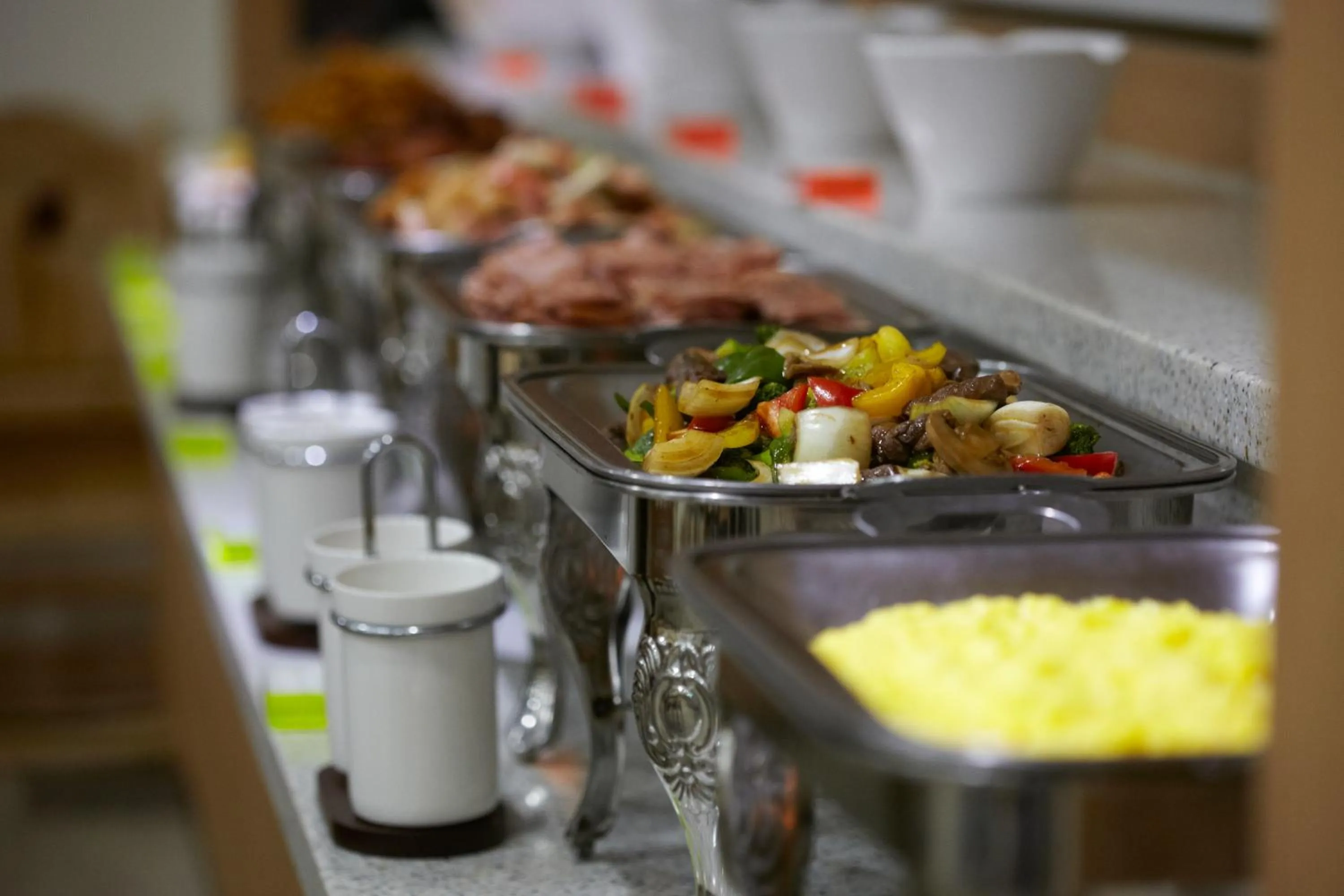 Buffet breakfast in Benikea Hotel Yeosu