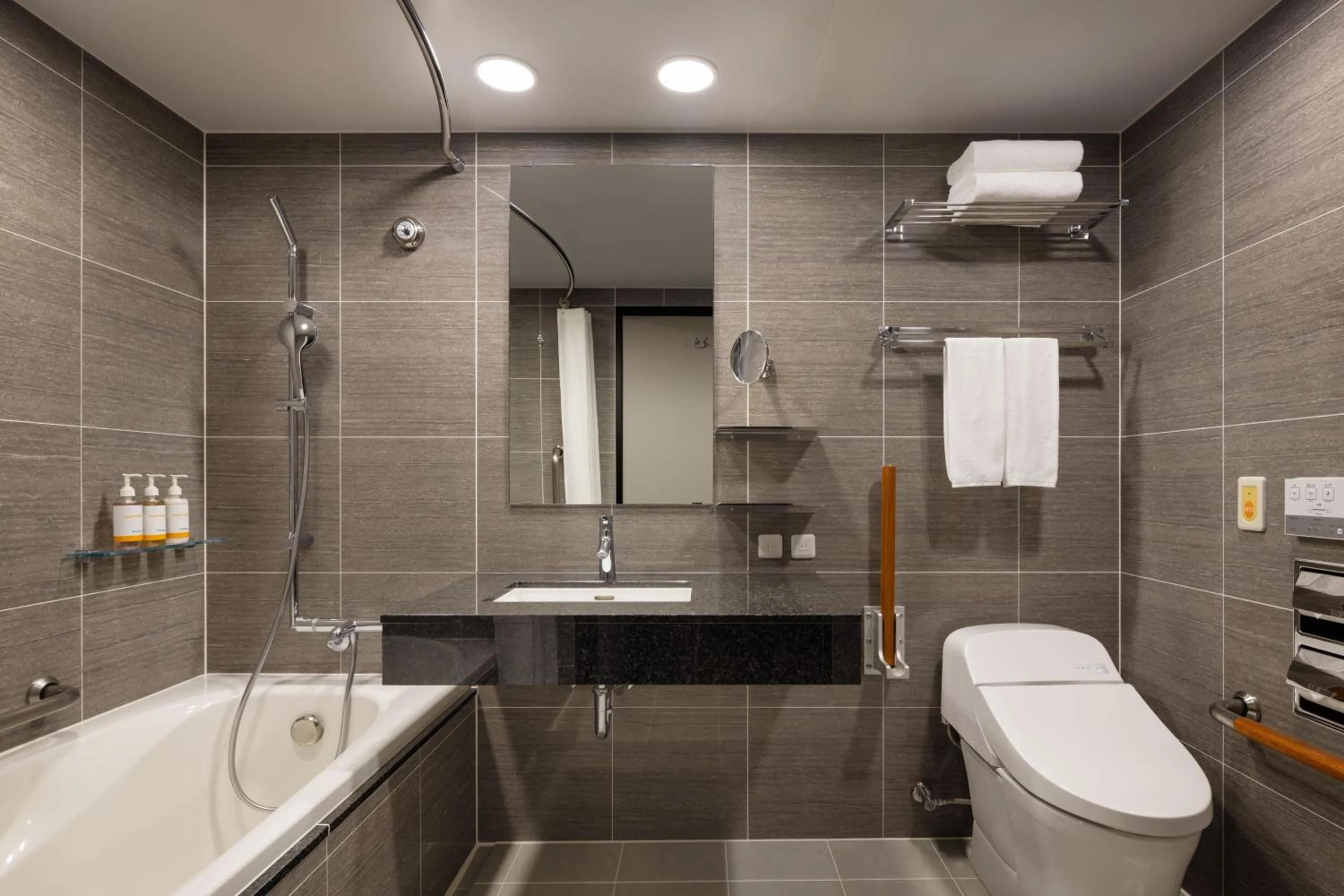 Bathroom in Four Points Flex by Sheraton Nagoya Station