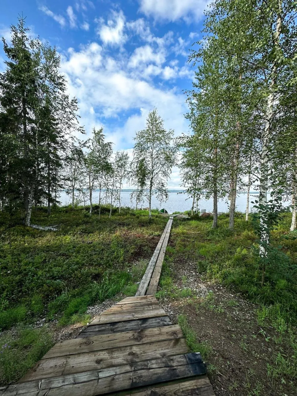 Beach in Napapiirin Järvilomat