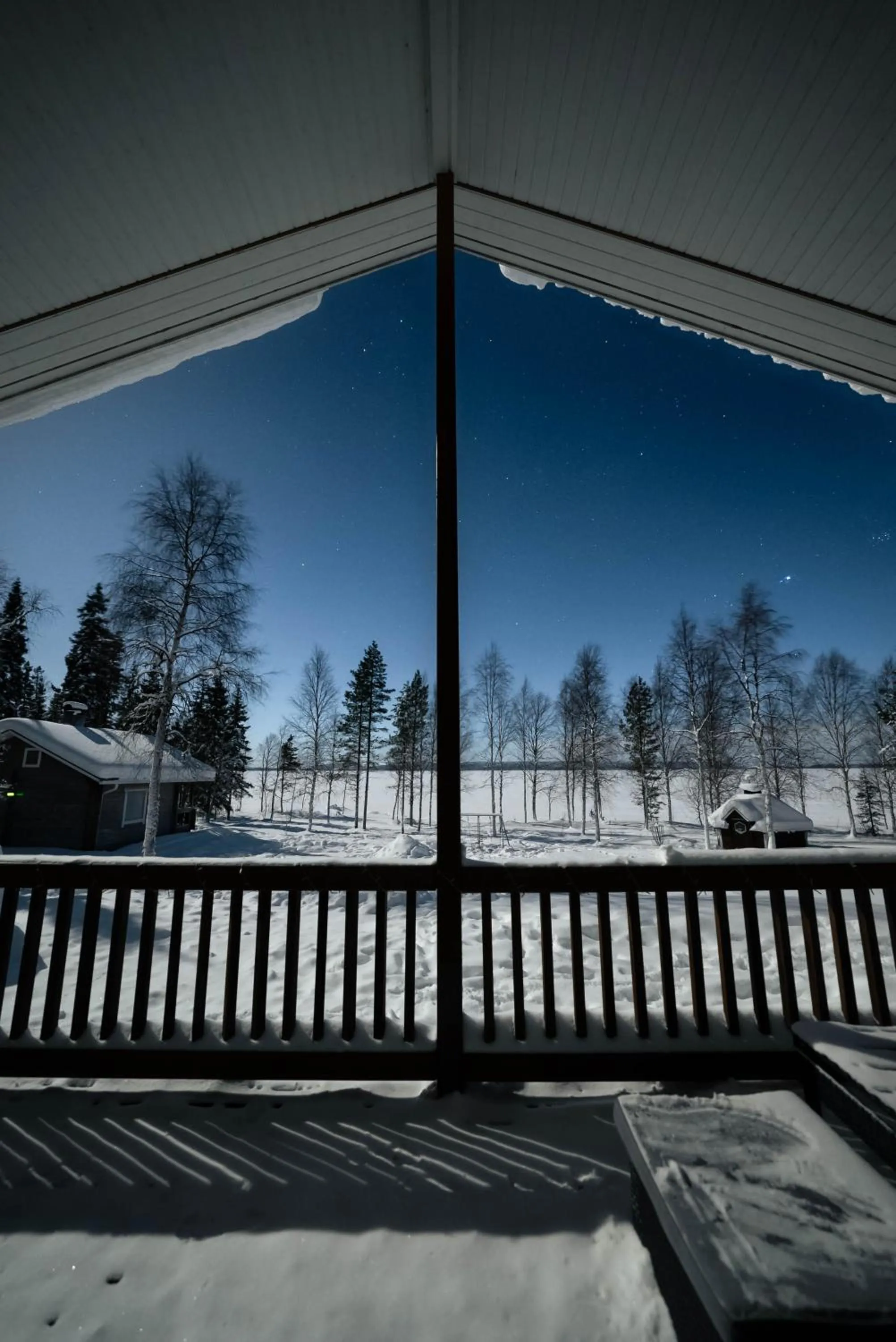 Natural landscape in Napapiirin Järvilomat