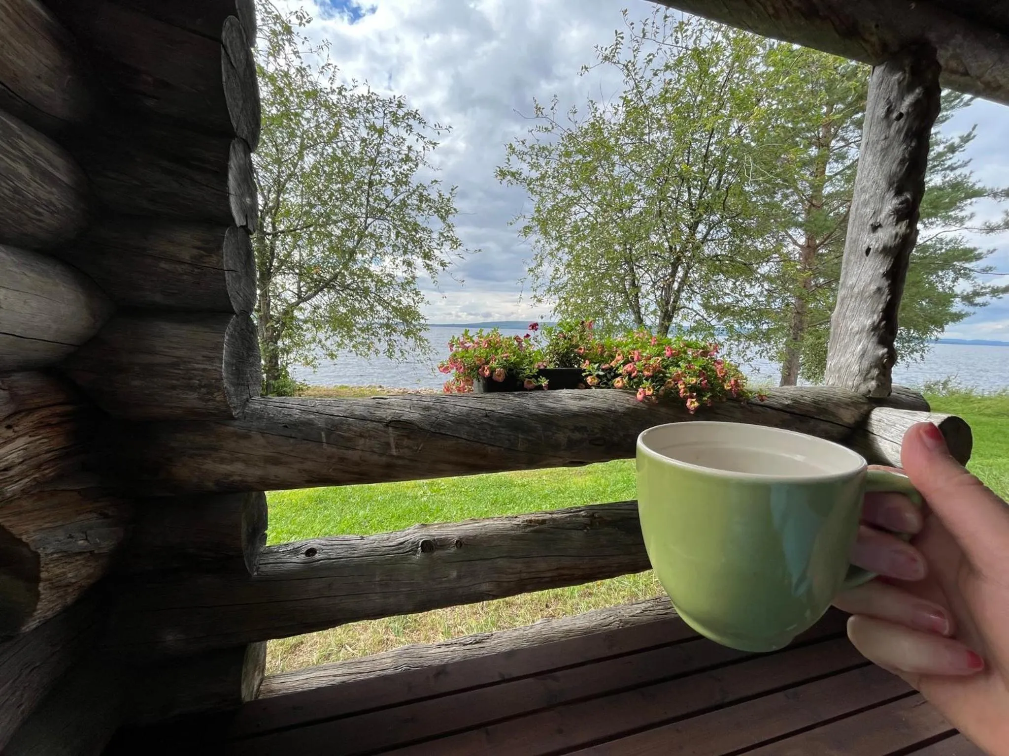 Lake view in Napapiirin Järvilomat