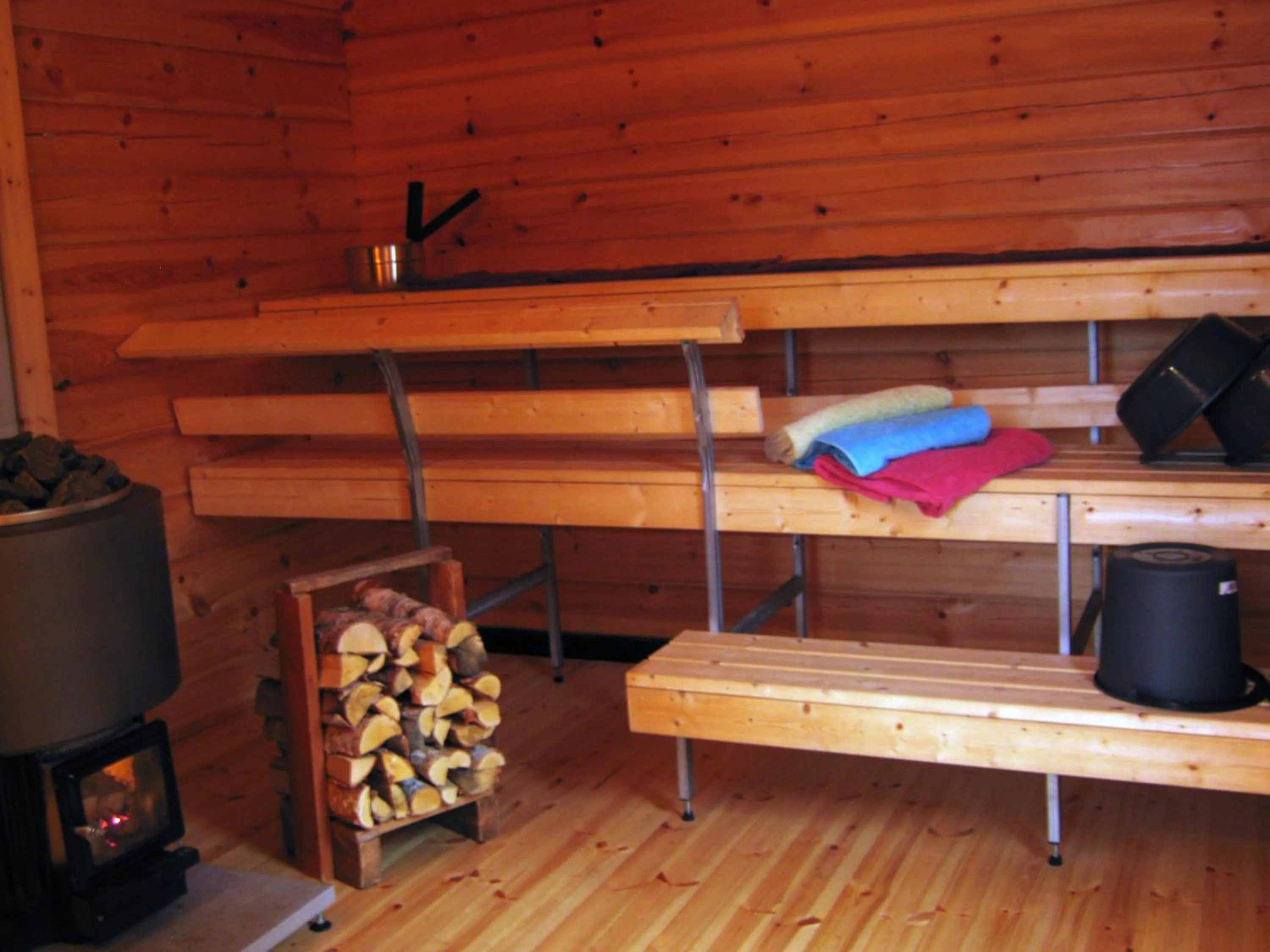 Steam room in Napapiirin Järvilomat