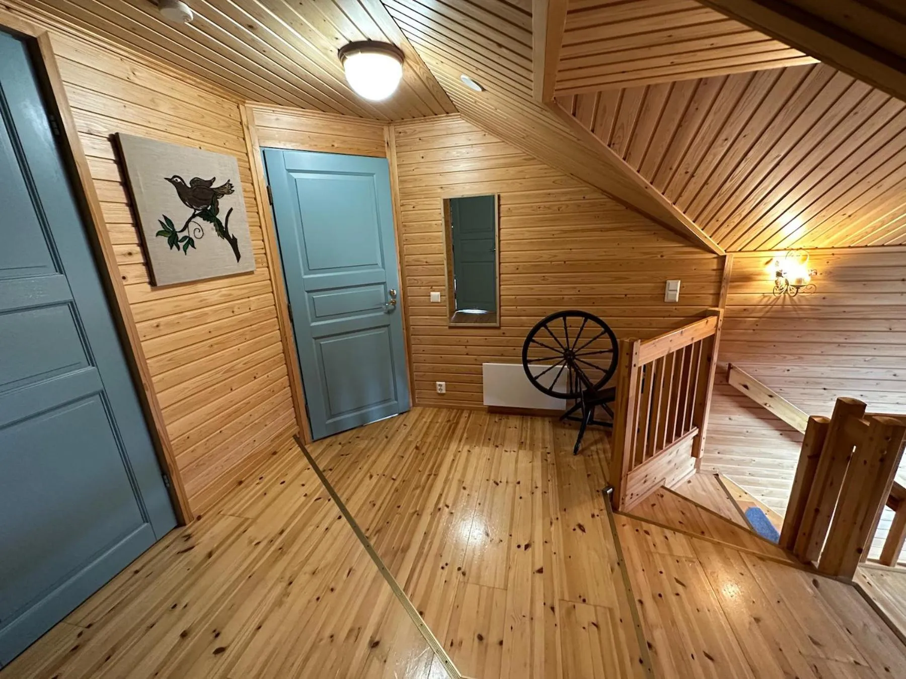 Seating area in Napapiirin Järvilomat