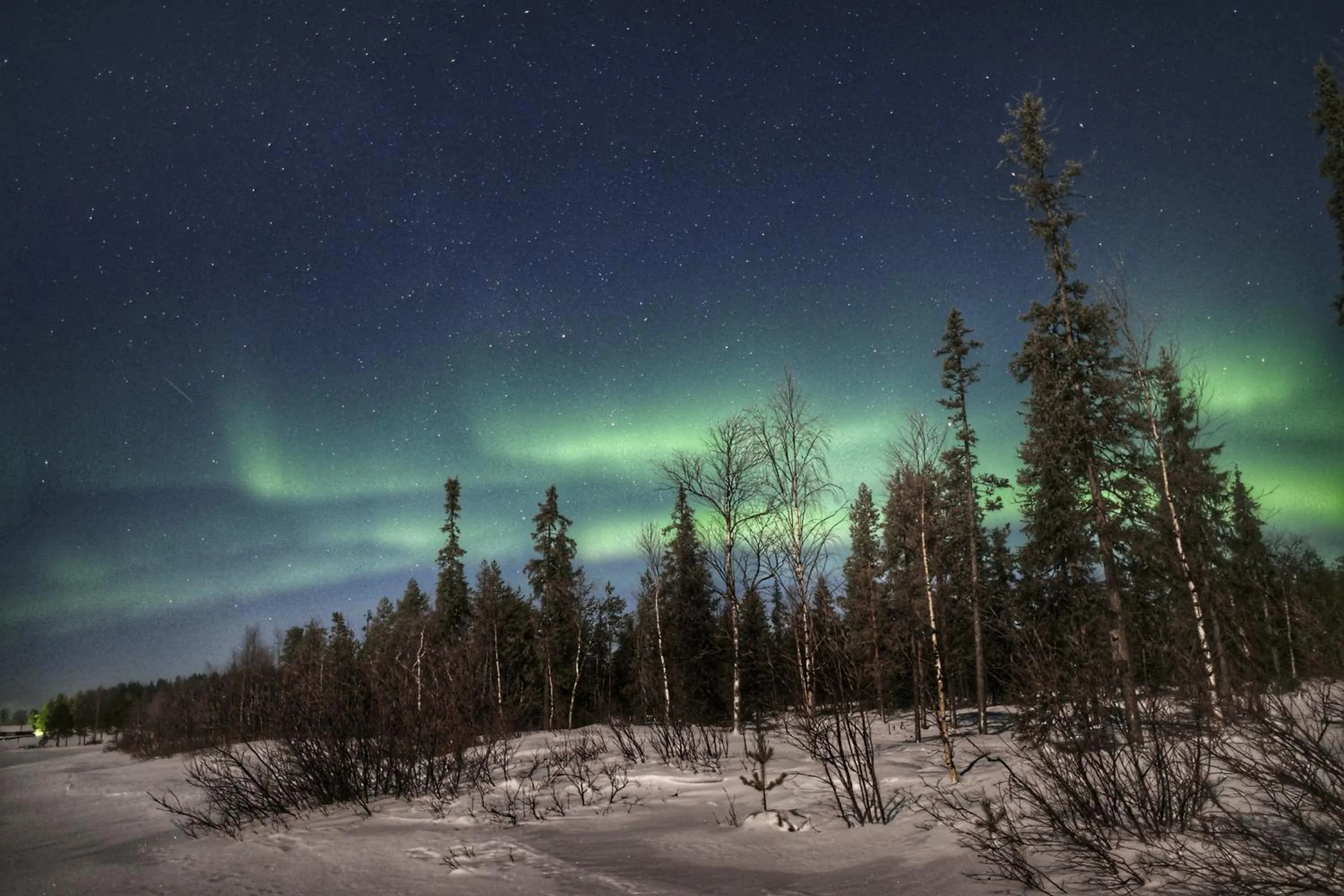 Winter in Napapiirin Järvilomat