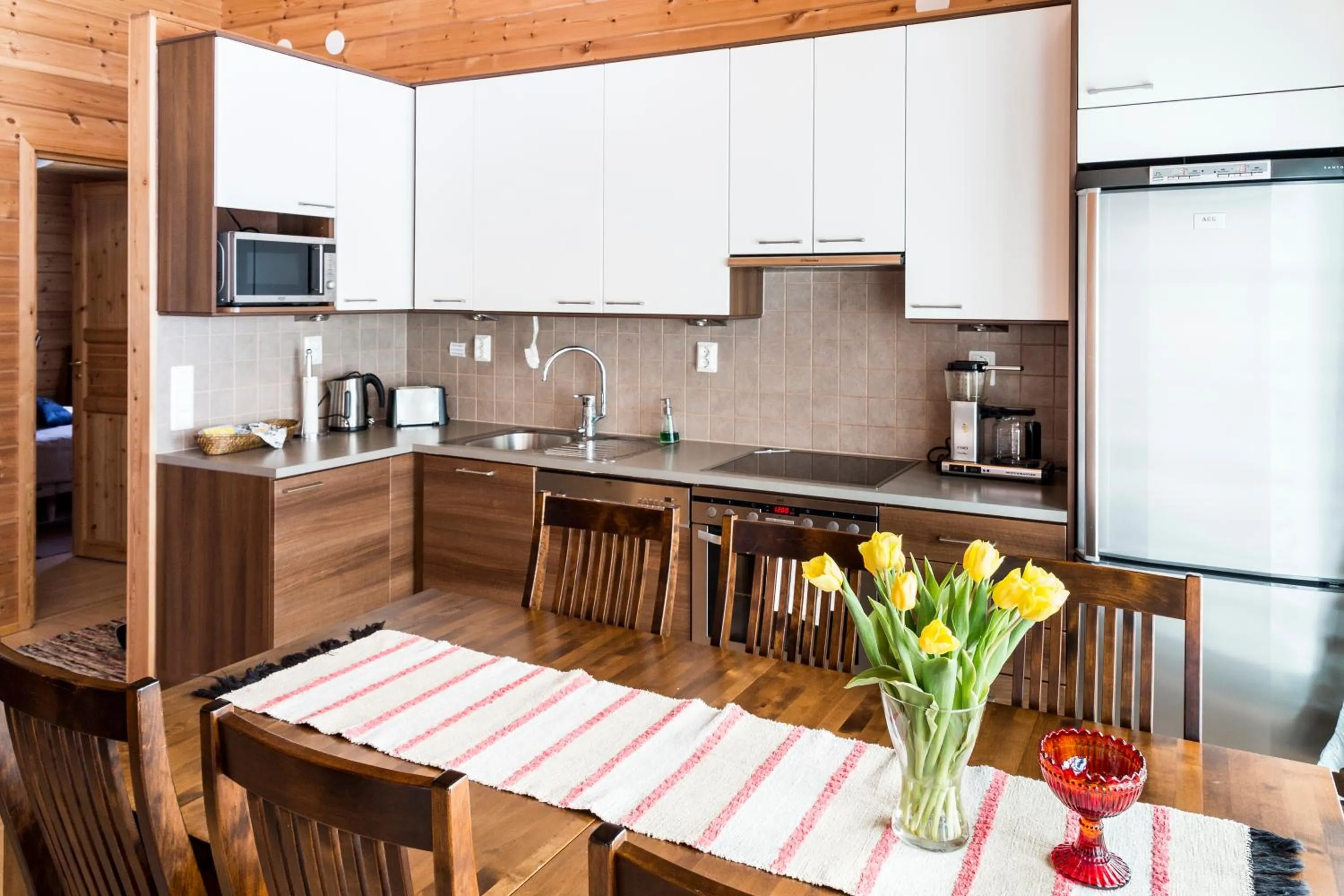 Coffee/tea facilities in Napapiirin Järvilomat